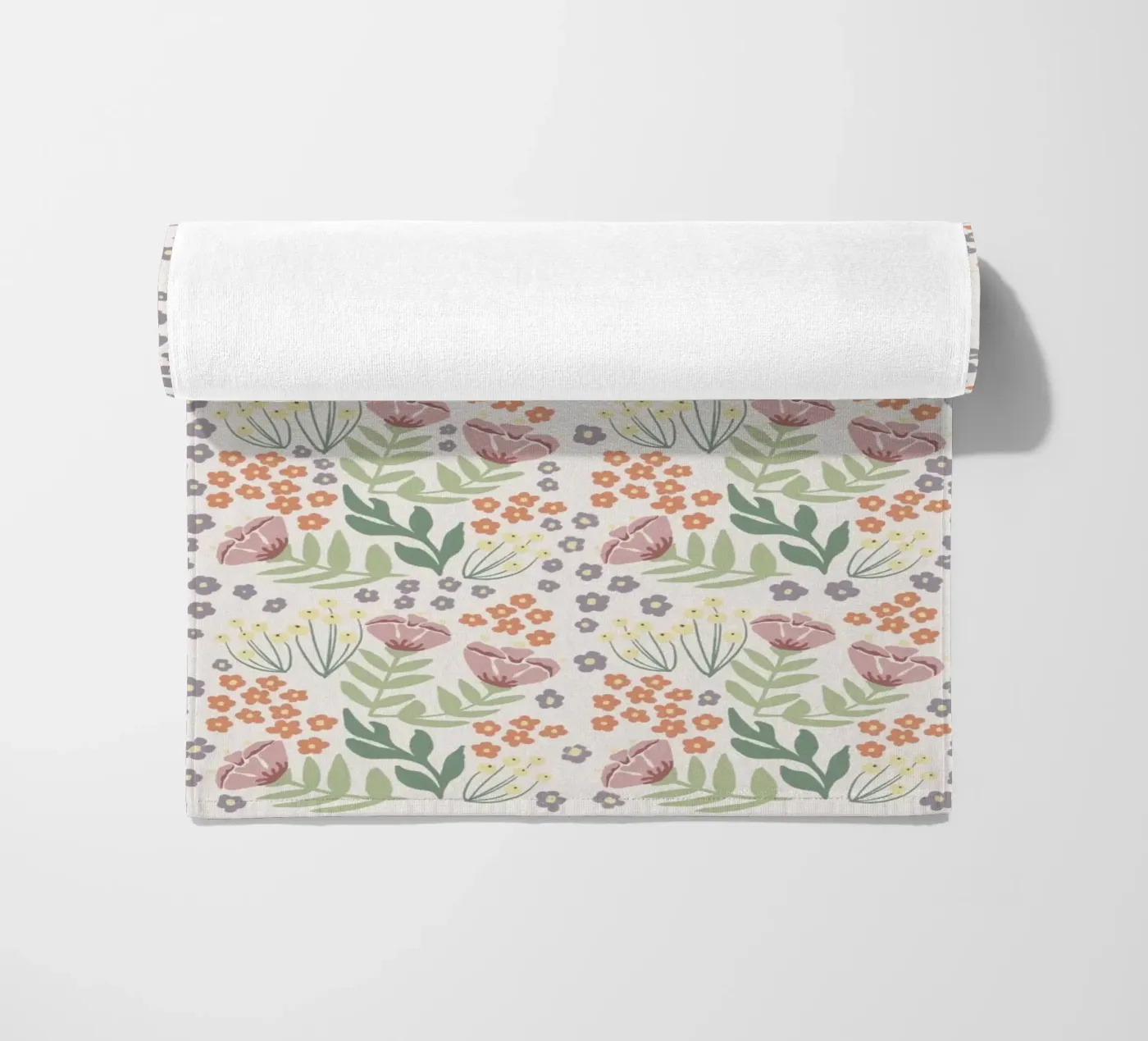 Blumenmuster telo mare da AtelierTamtam