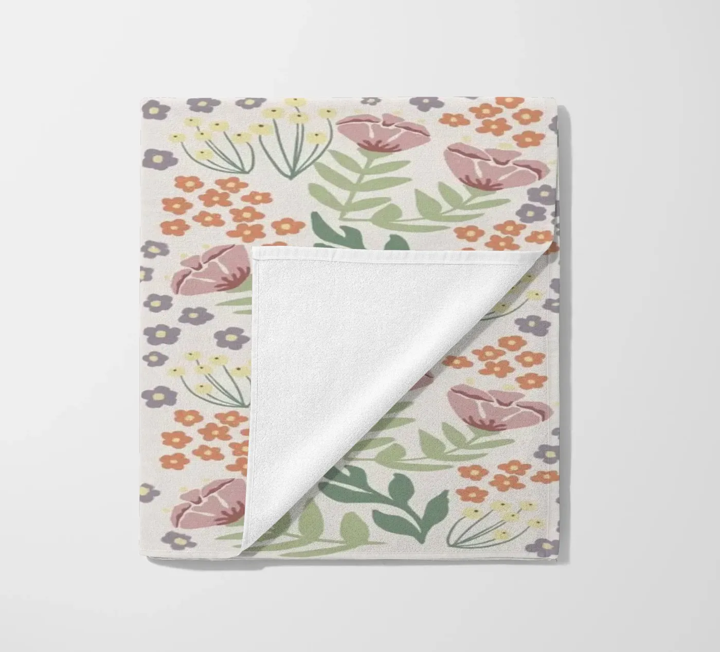 Blumenmuster telo mare da AtelierTamtam