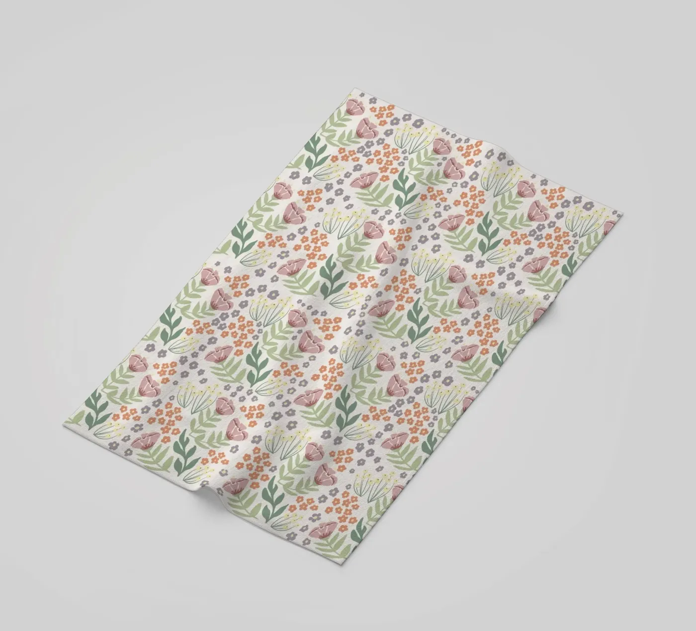 Blumenmuster telo mare da AtelierTamtam
