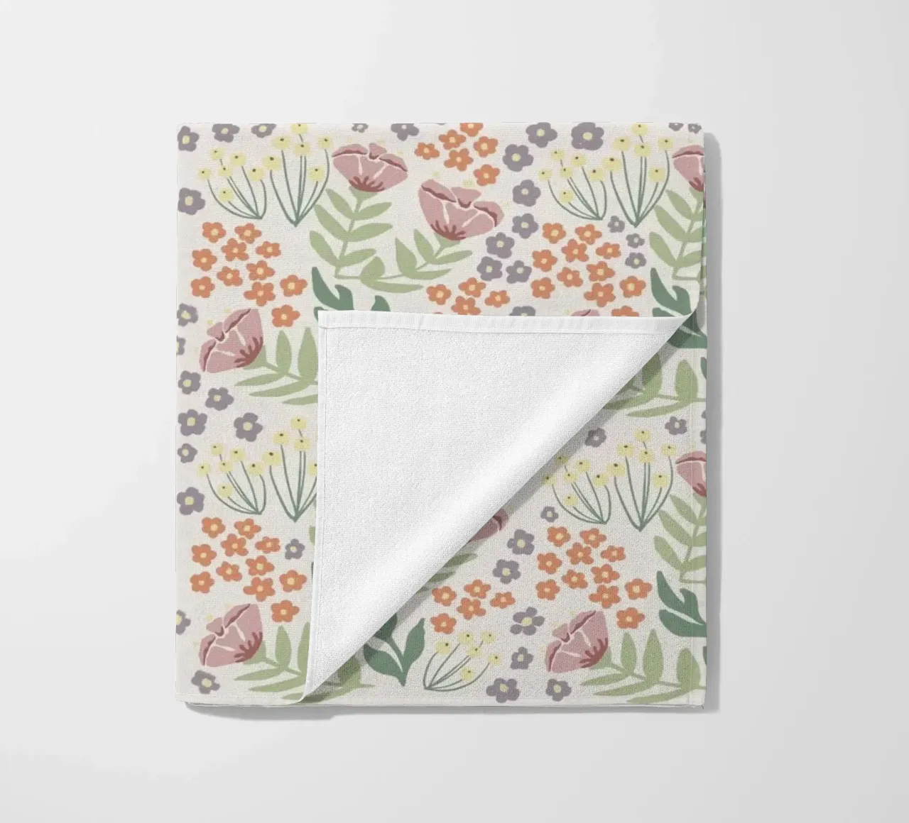 Blumenmuster telo mare da AtelierTamtam