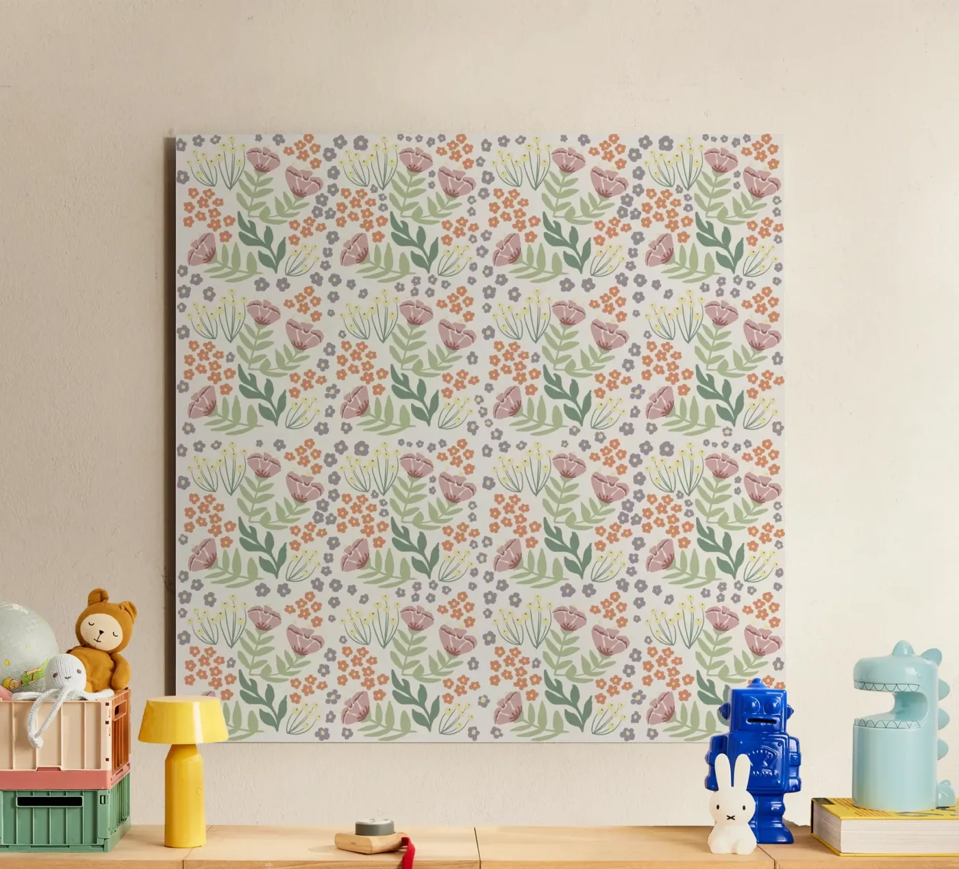 Blumenmuster forex plate by AtelierTamtam