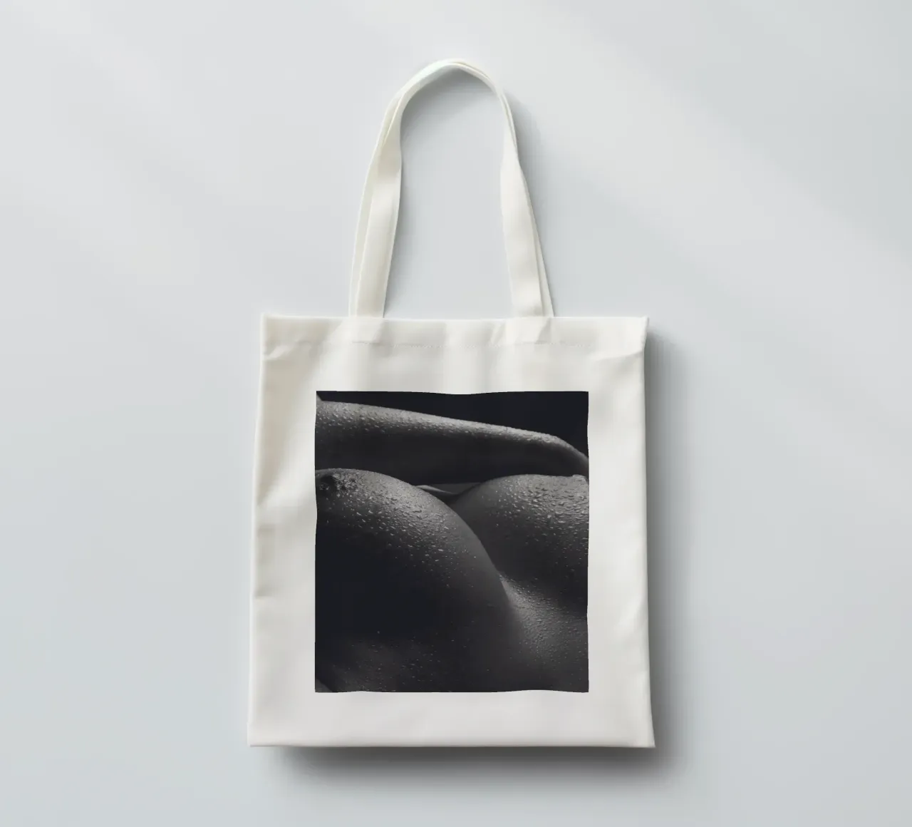 Breasts with Water tote bag by Dave Hare Photography