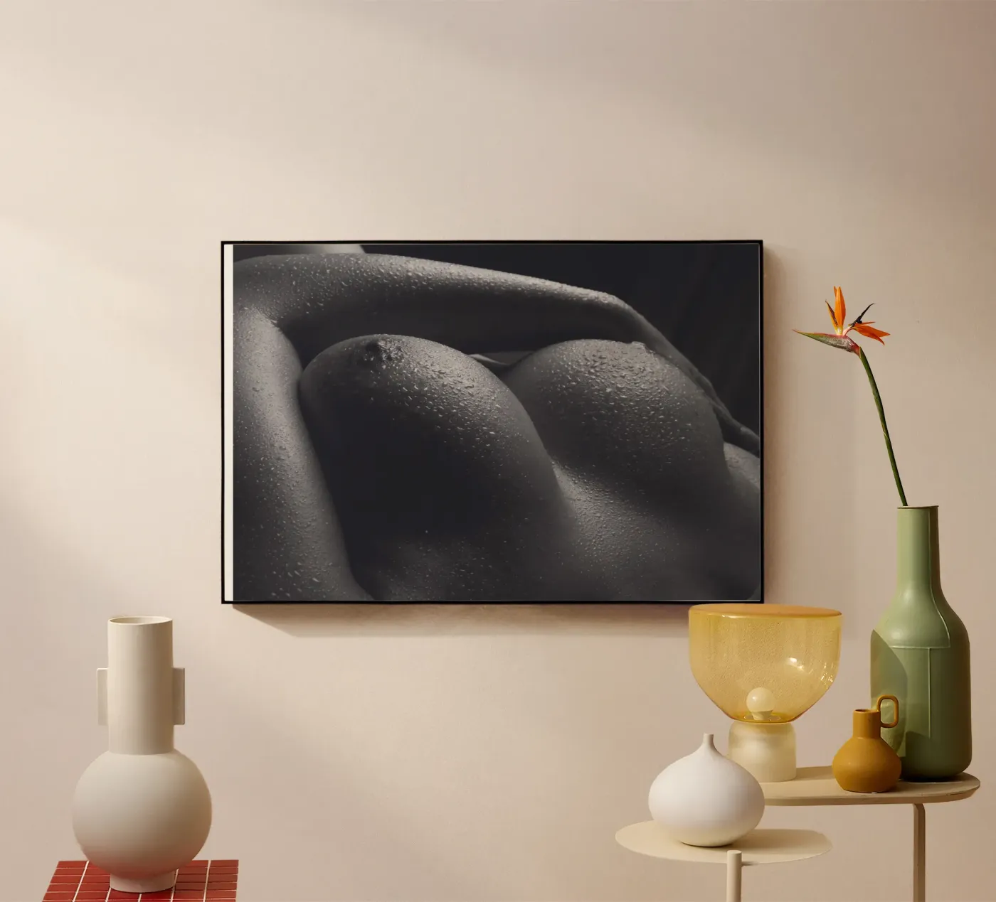 Breasts with Water plexiglass da Dave Hare Photography