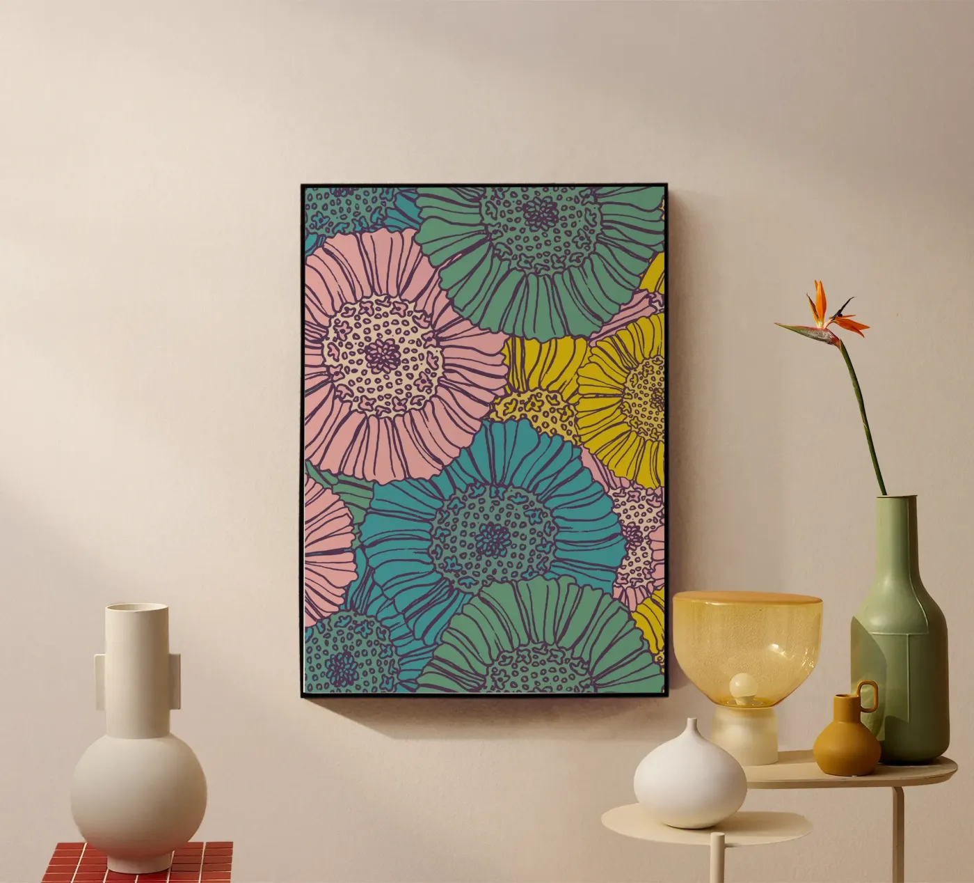 Fiori plexiglass da Zara Westerberg