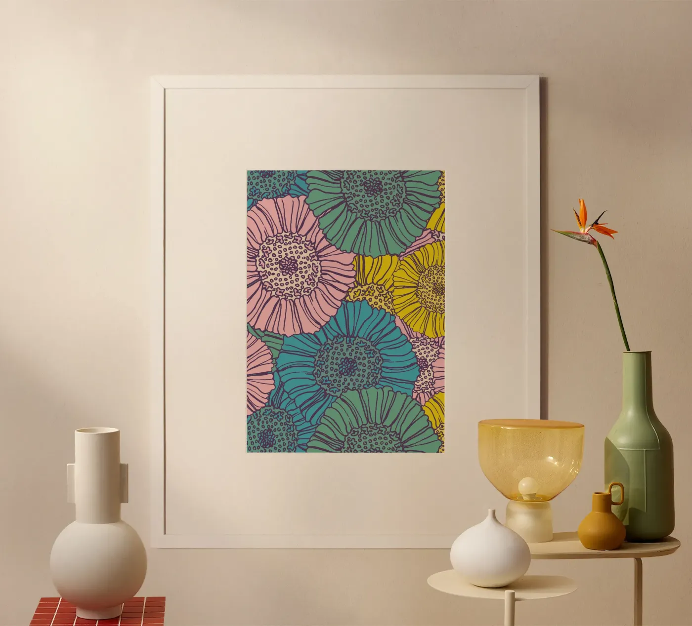 Fleurs poster de Zara Westerberg