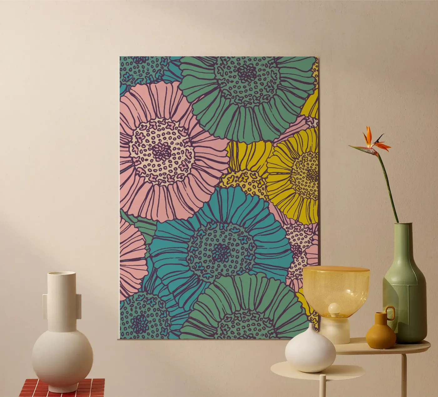 Fleurs poster de Zara Westerberg
