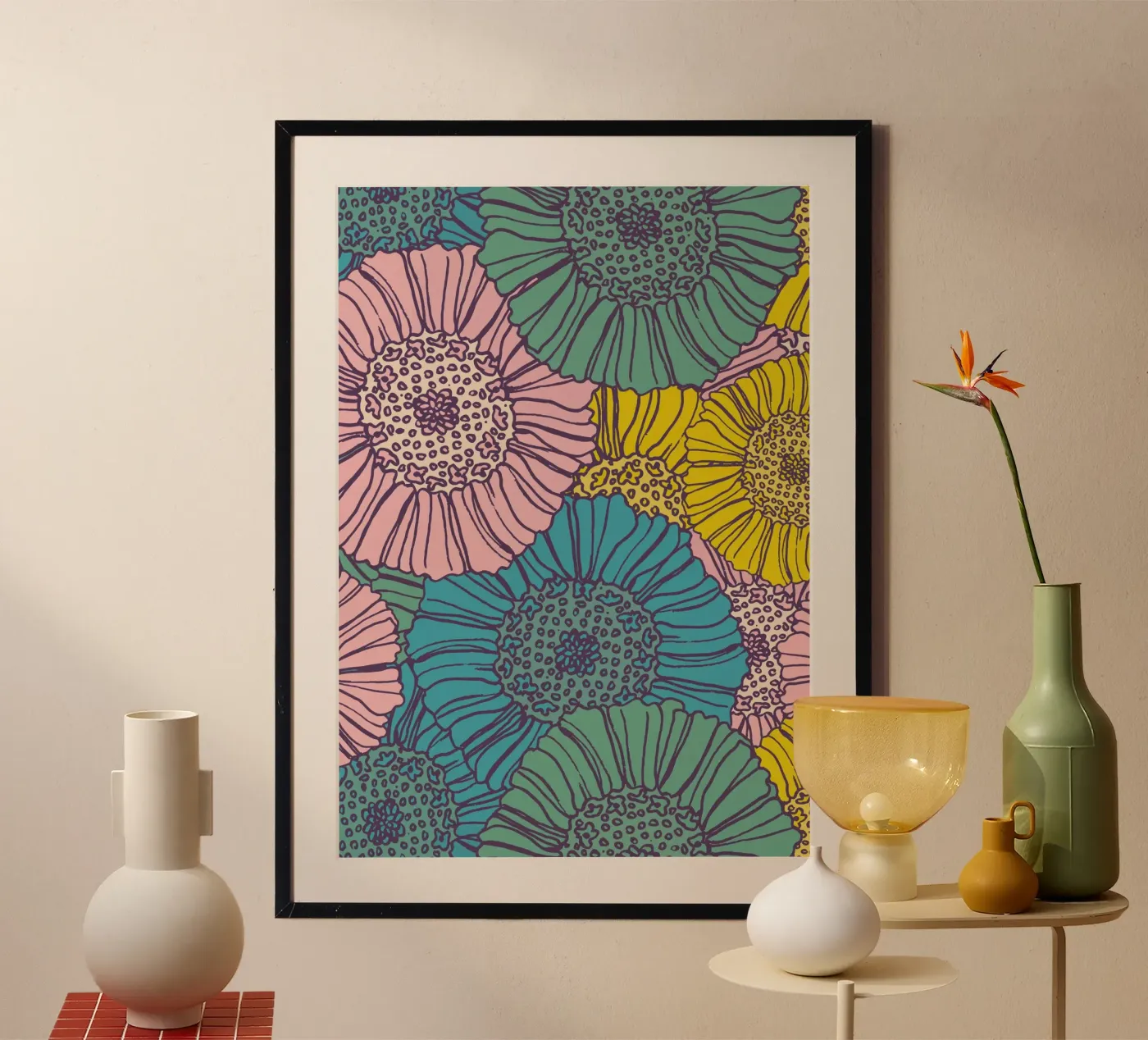 Fleurs poster de Zara Westerberg