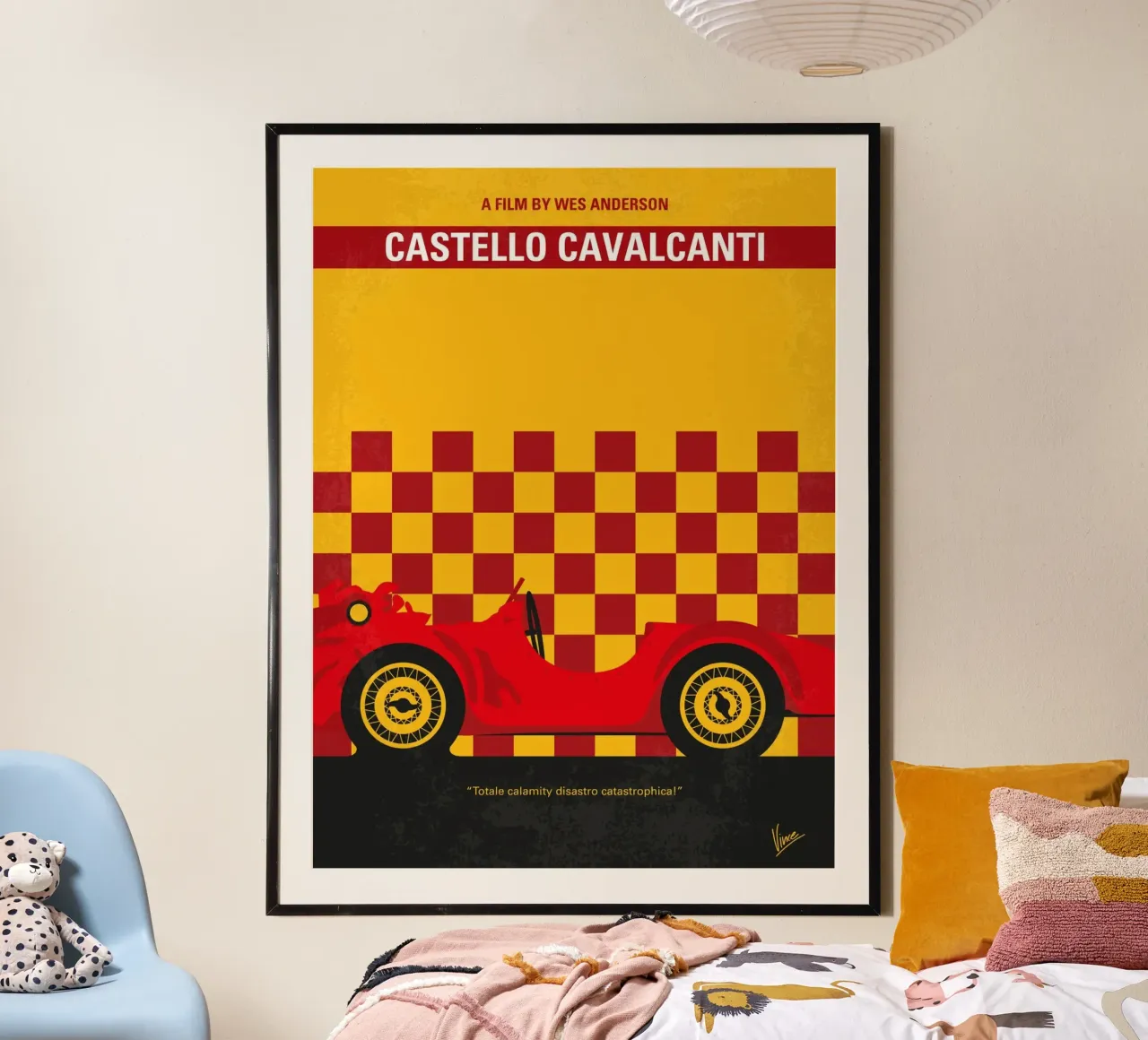 No927 My CASTELLO CAVALCANTI minimal movie poster poster con telaio in plastica da Chungkong