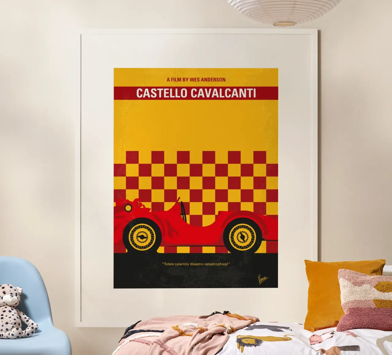 No927 My CASTELLO CAVALCANTI minimal movie poster poster con telaio in plastica da Chungkong
