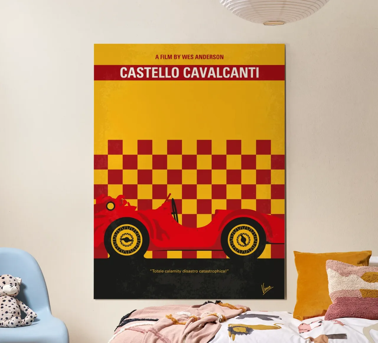 No927 My CASTELLO CAVALCANTI minimal movie poster poster con telaio in plastica da Chungkong