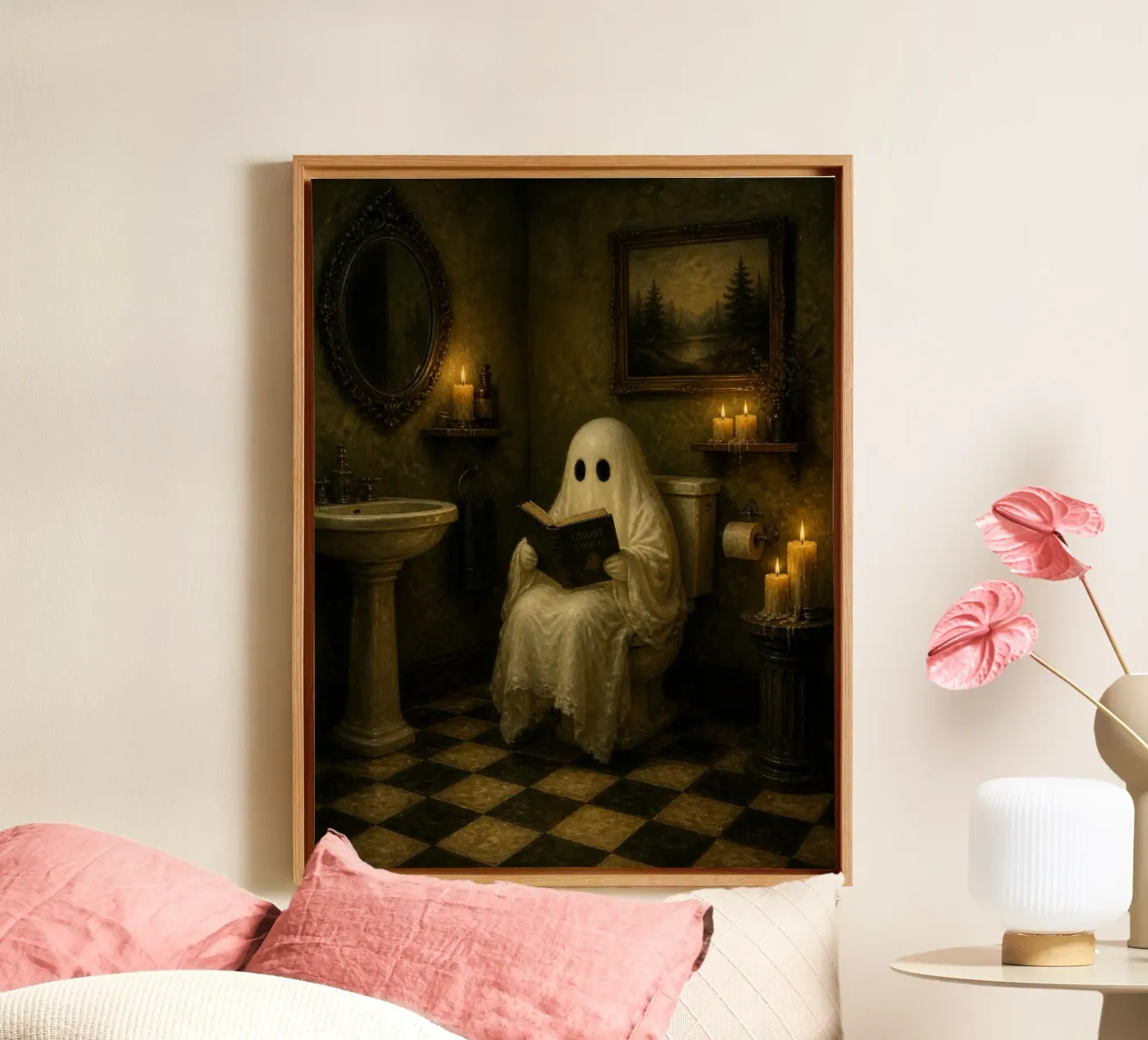 Bathroom Ghost tela da Dayitakshara