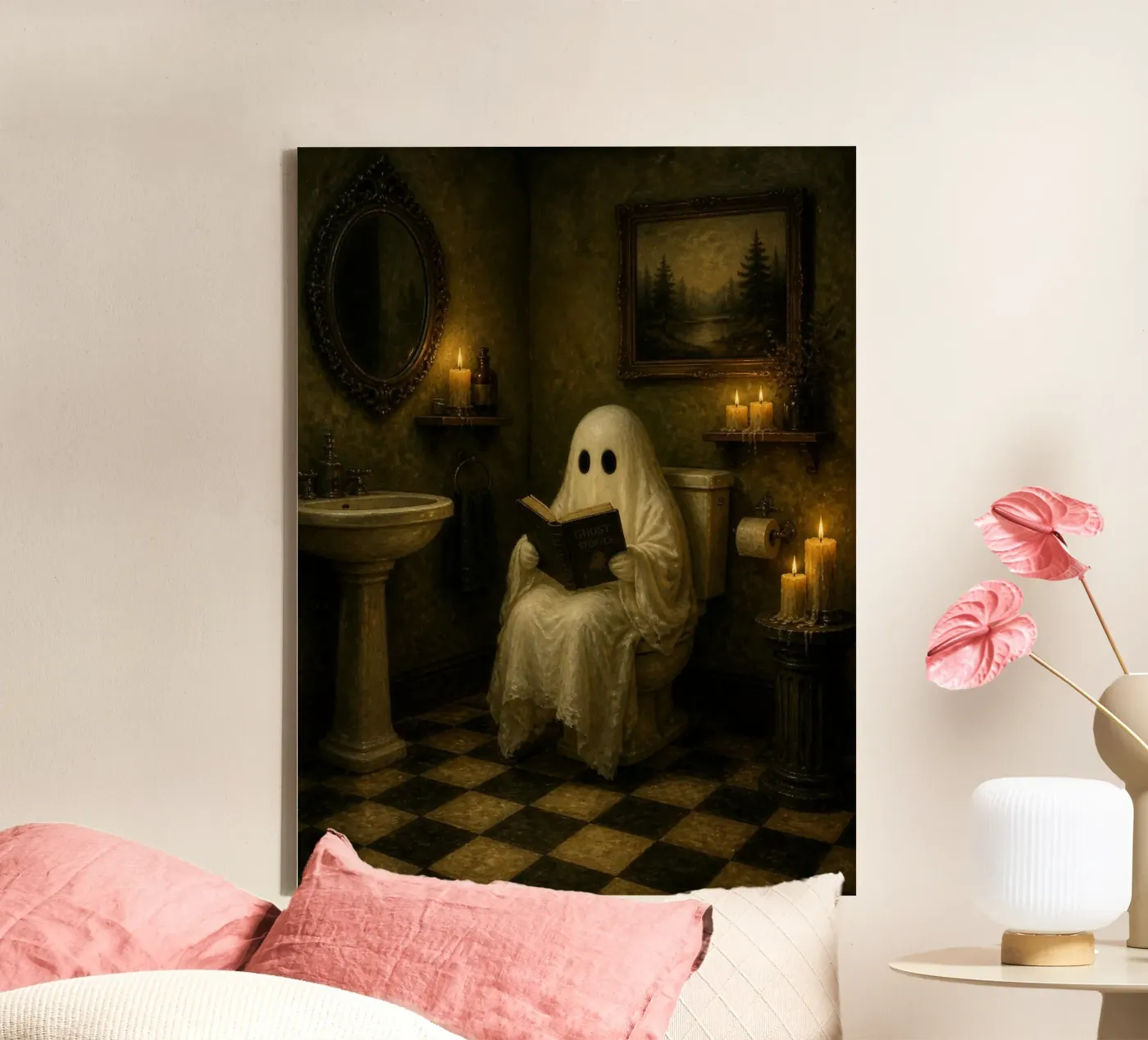 Bathroom Ghost tela da Dayitakshara