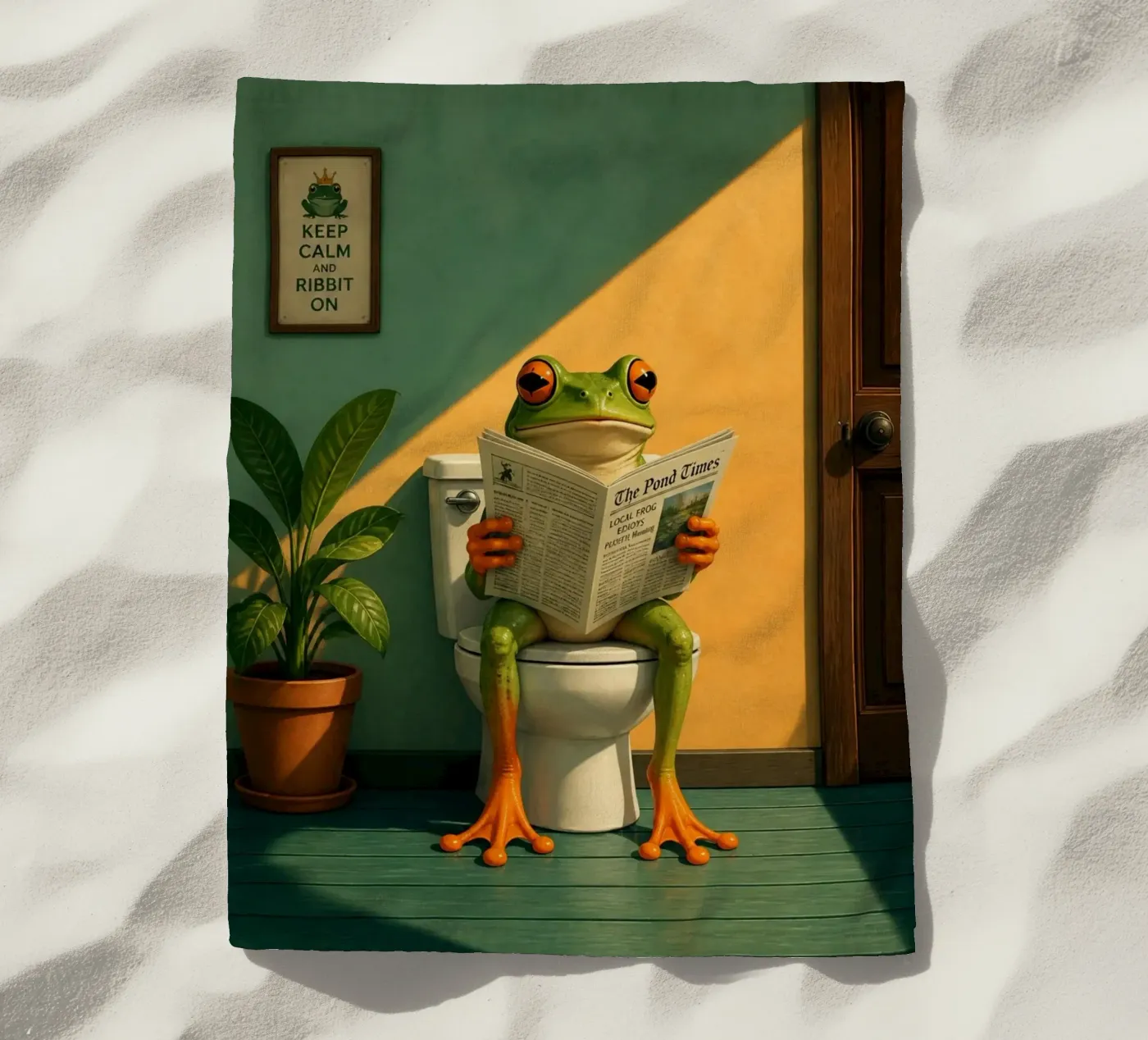 Reading Frog telo mare da Dayitakshara