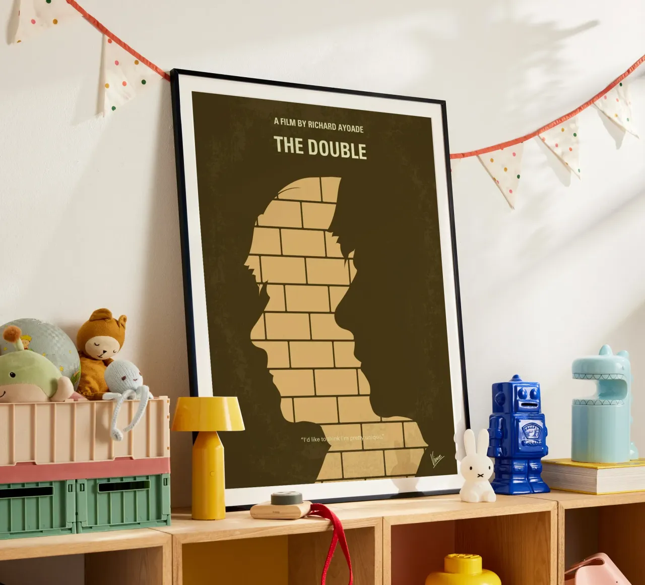 No936 My The Double minimal movie poster poster da Chungkong