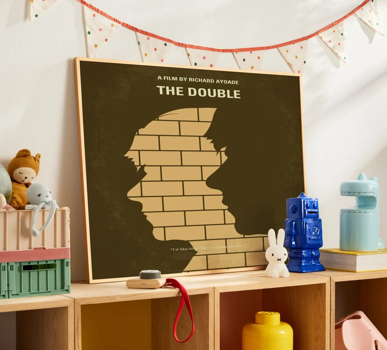 No936 My The Double minimal movie poster poster da Chungkong