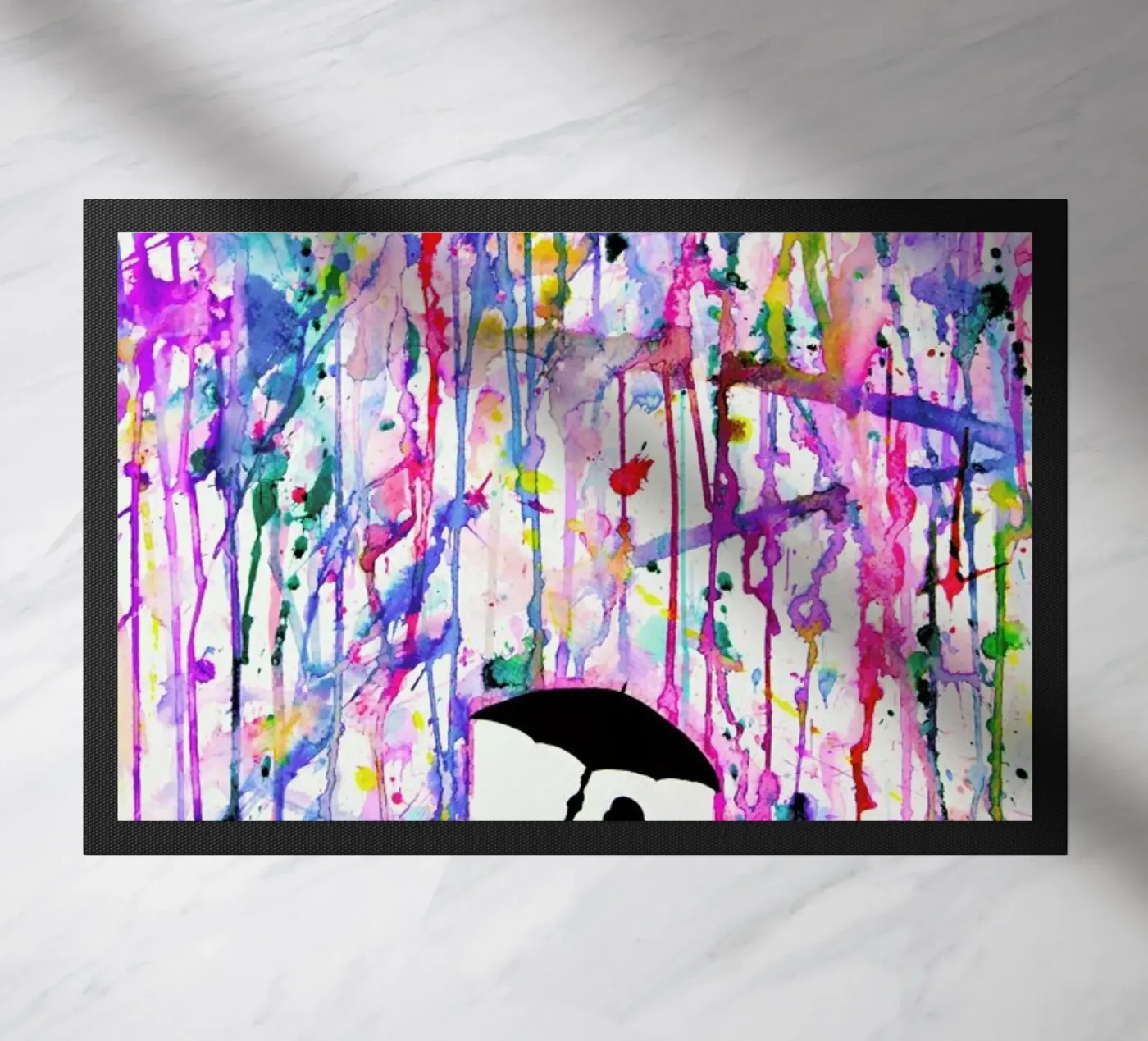 Deluge doormat by Marc Allante