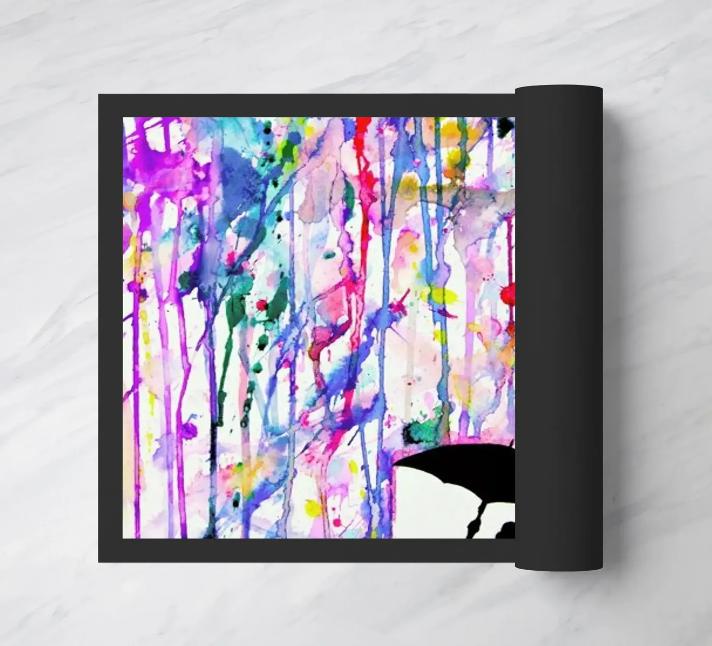 Deluge doormat by Marc Allante