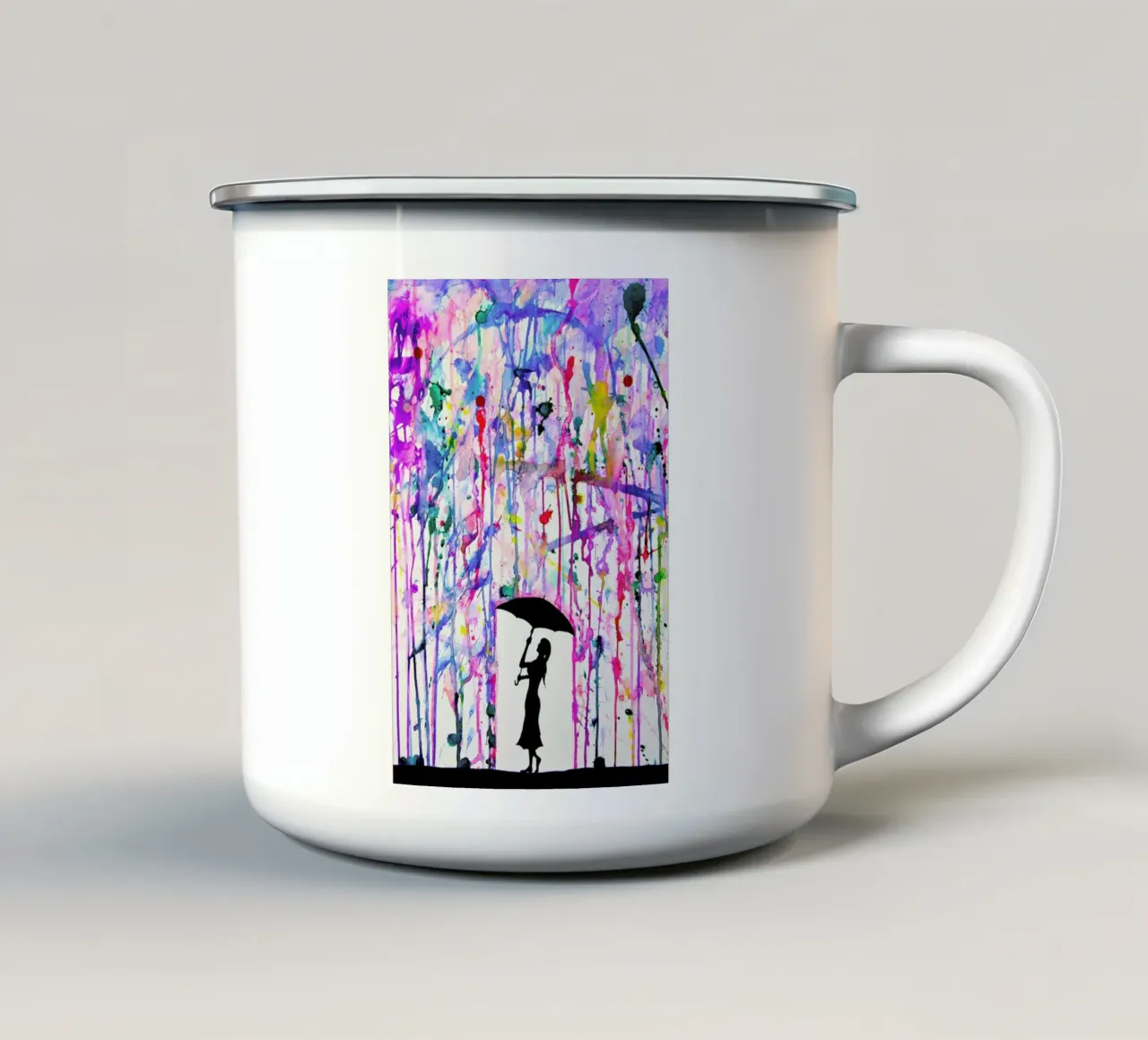 Deluge tazza in smalto da Marc Allante