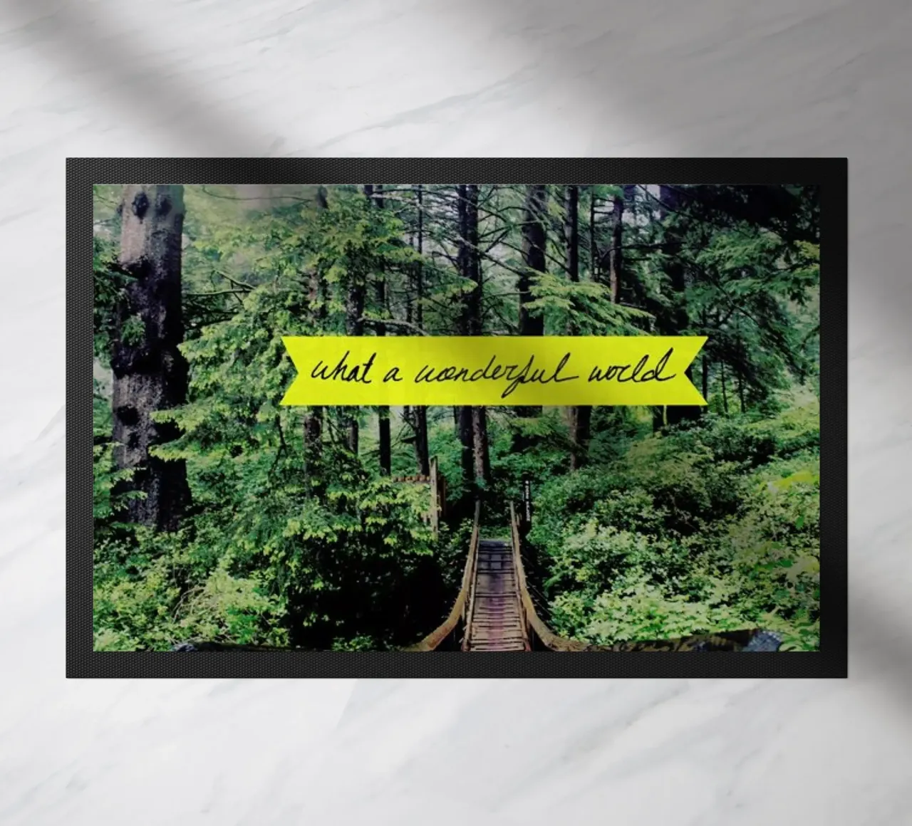 What a Wonderful World zerbino da Leah Flores