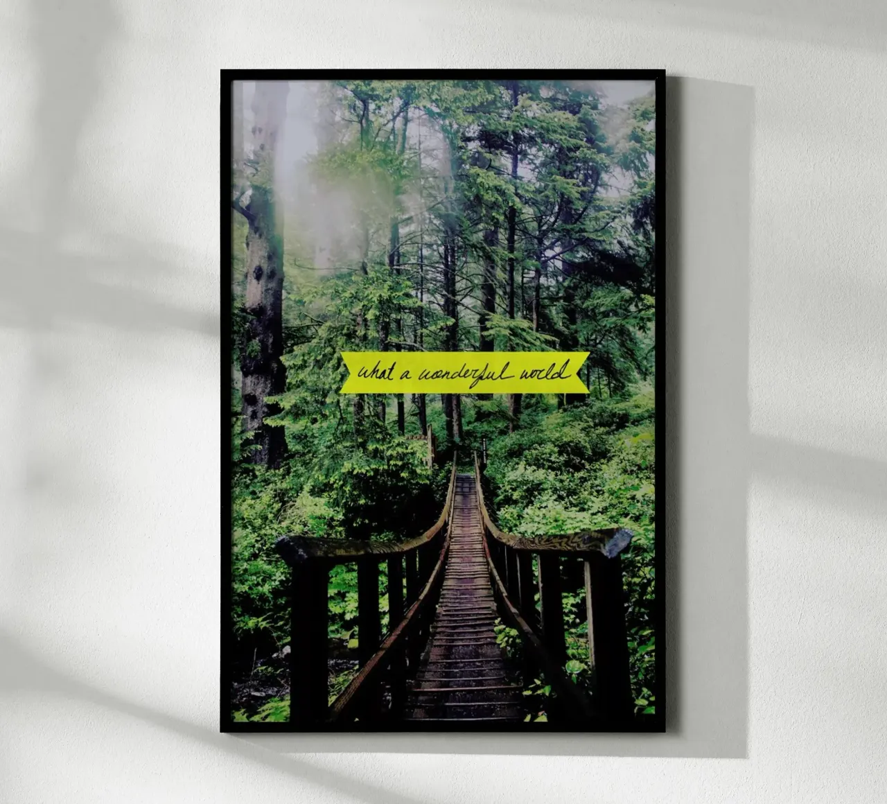 What a Wonderful World carta hahnemühle da Leah Flores