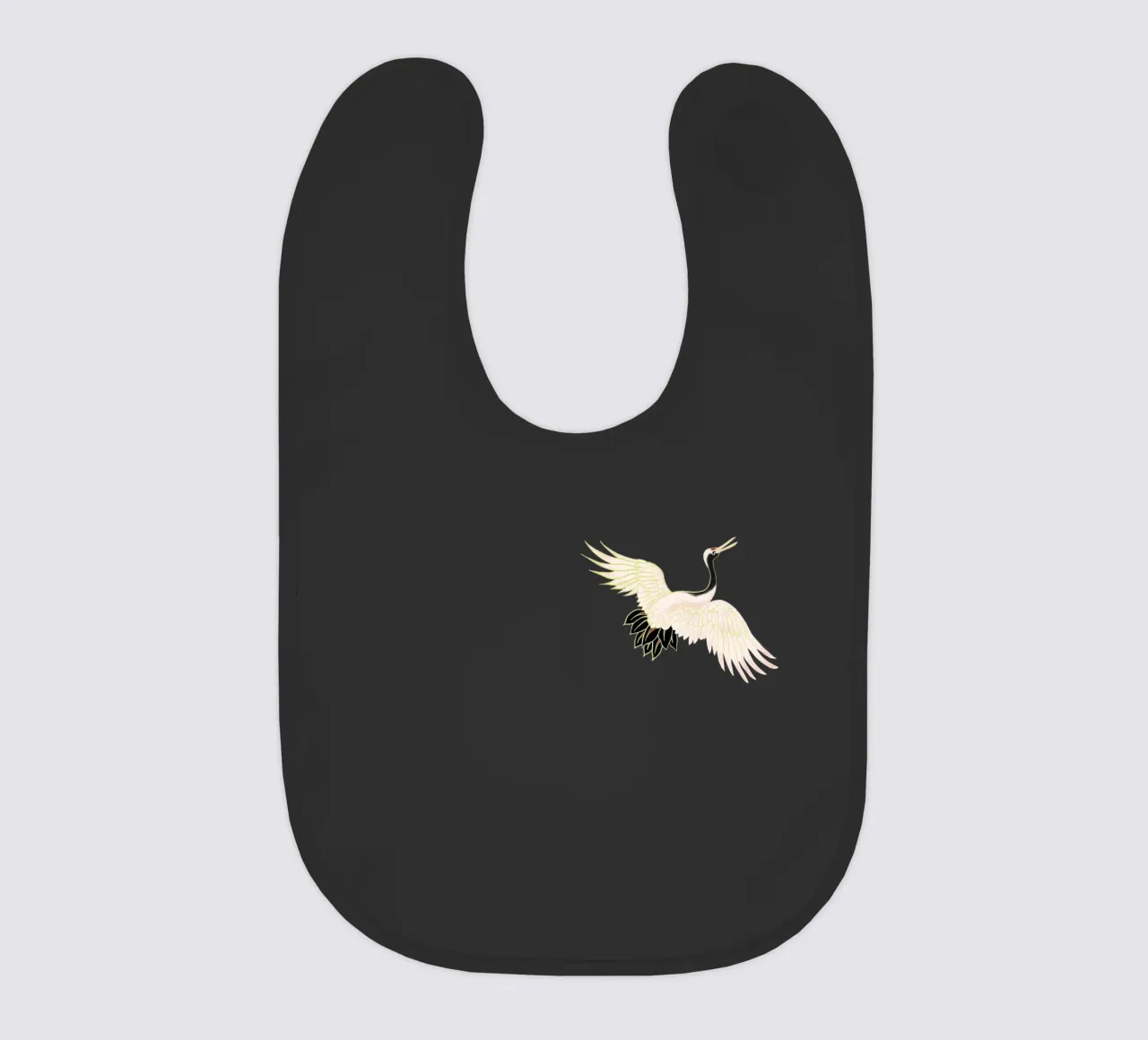 Kraniche Babylätzchen von AtelierTamtam