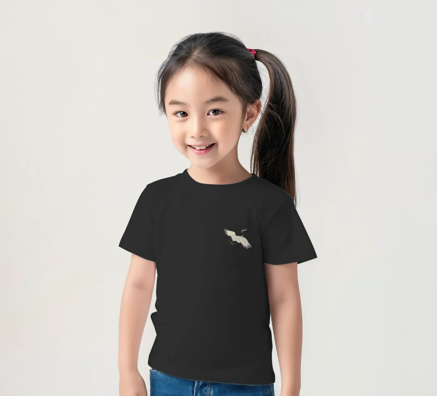 Kraniche t-shirt bambini da AtelierTamtam