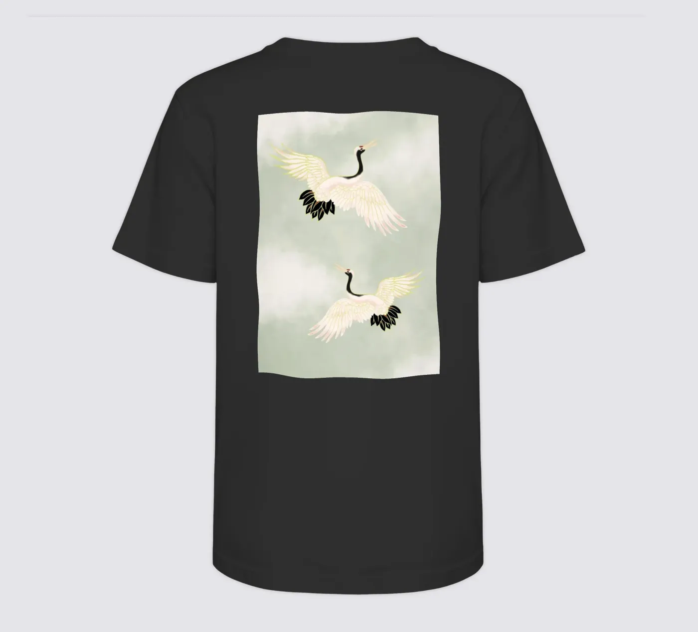 Kraniche t-shirt bambini da AtelierTamtam