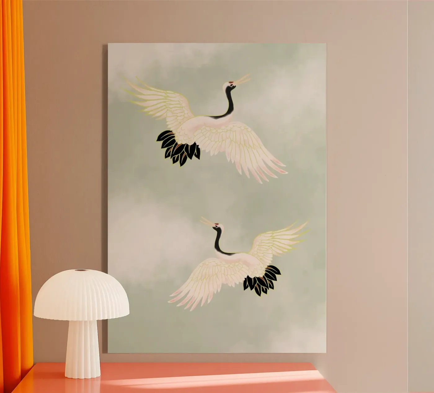 Kraniche plexiglas de AtelierTamtam
