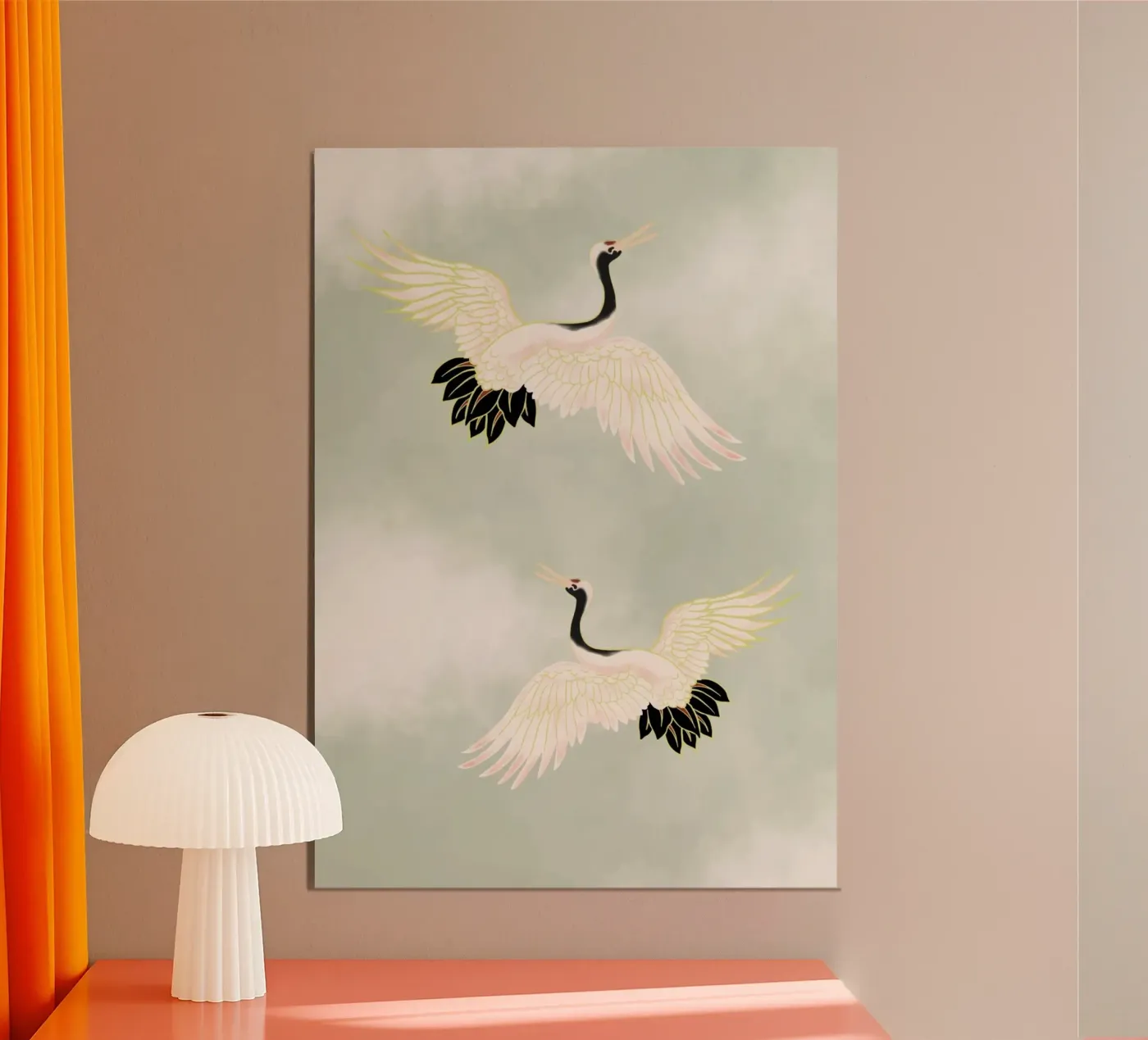 Kraniche forex plate by AtelierTamtam