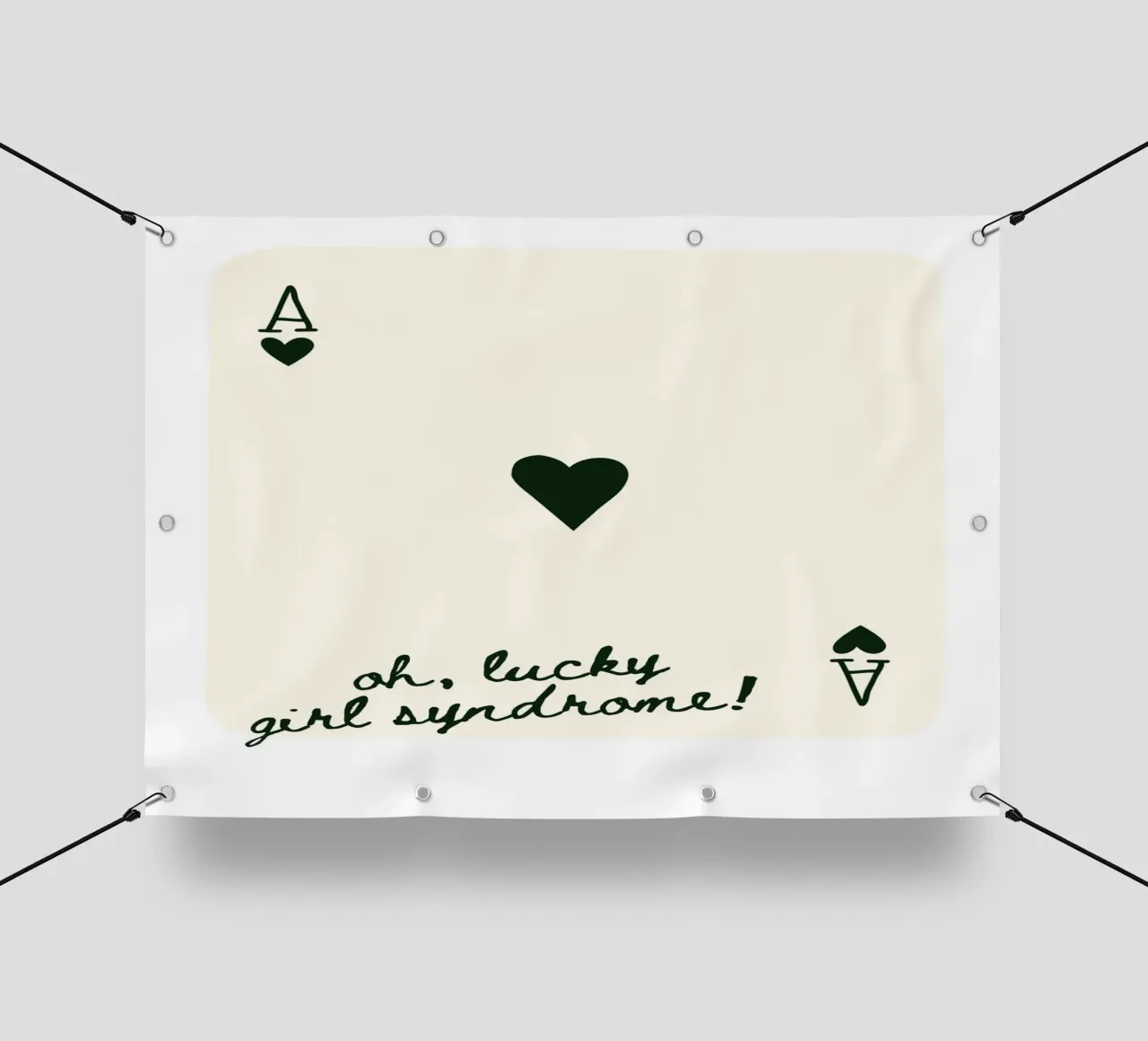 Ace Card Print Trendy Wandkunstdrucke PVC Plane von pdigitalprints