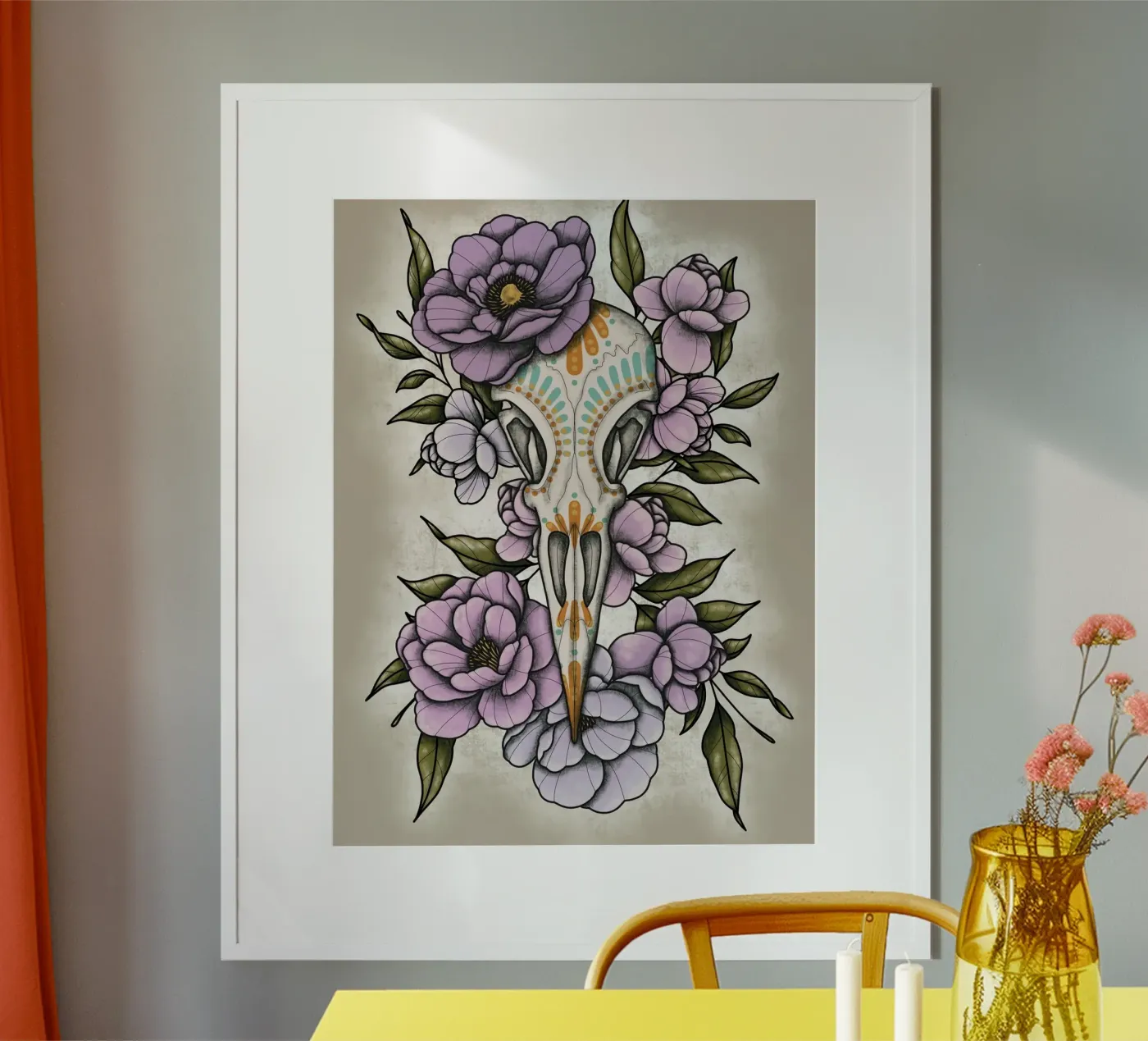 Muerte poster van AtelierTamtam