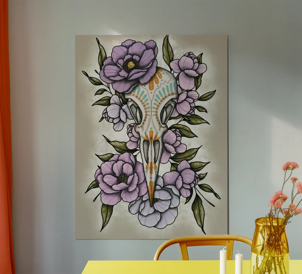 Muerte poster van AtelierTamtam