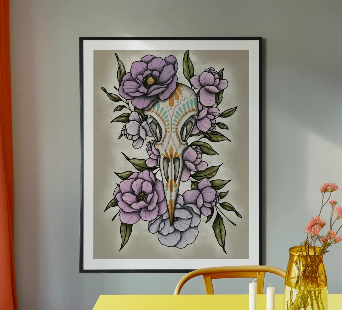 Muerte poster van AtelierTamtam