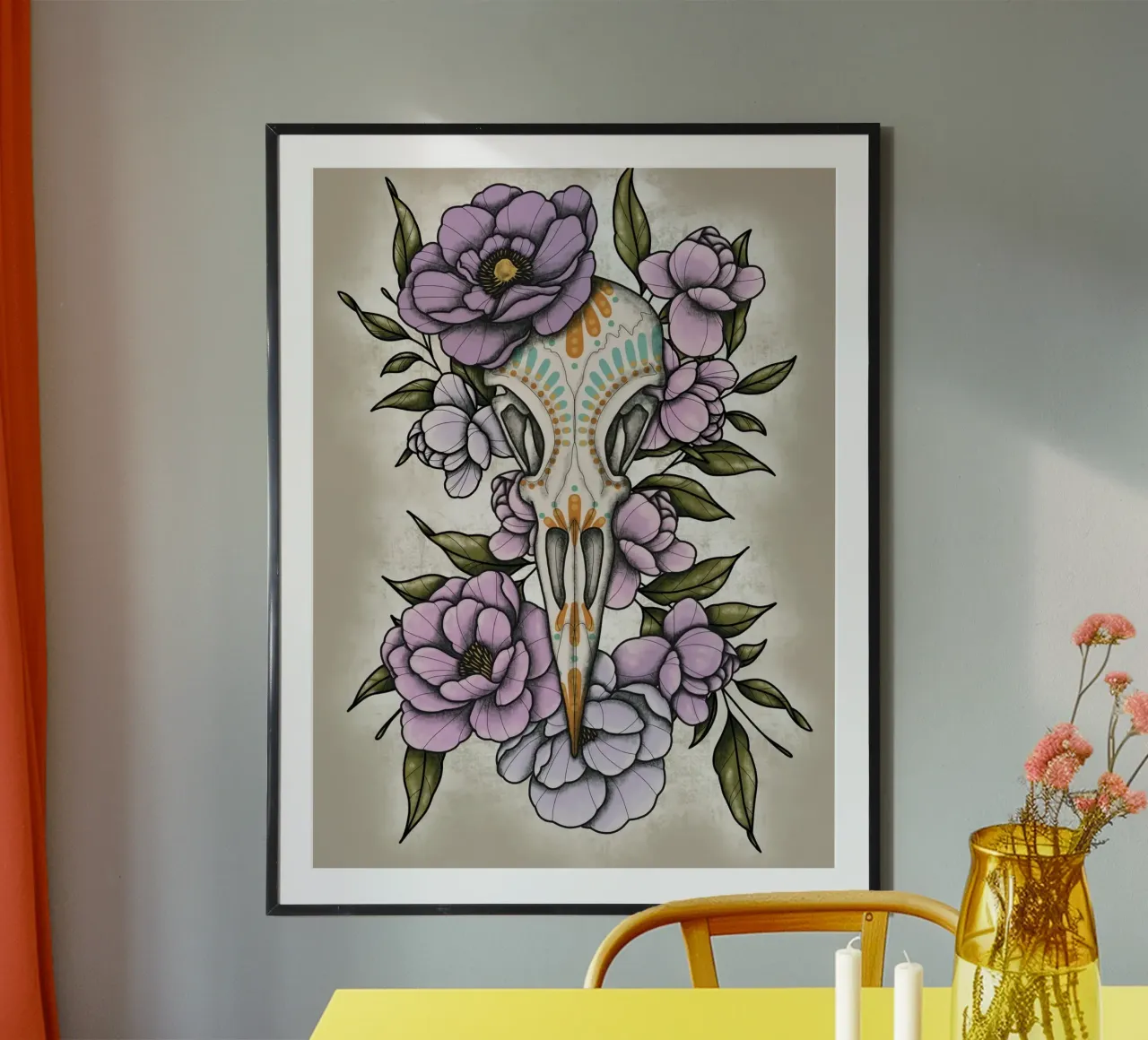 Muerte poster van AtelierTamtam