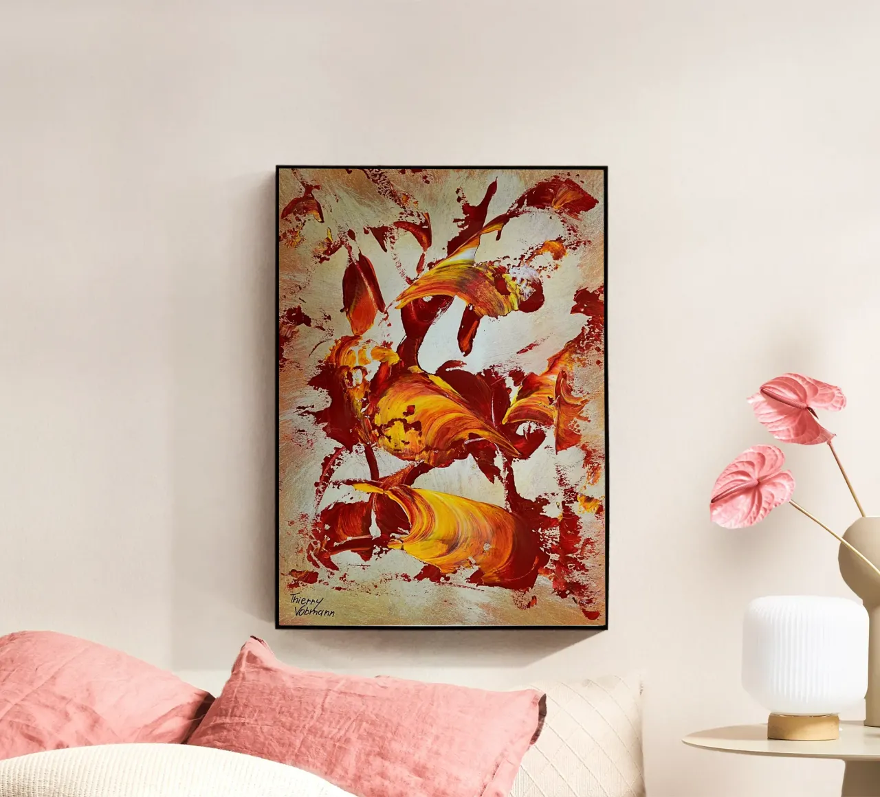 IDEAL GIFT 31 plexiglass da Thierry Vobmann Abstract painting