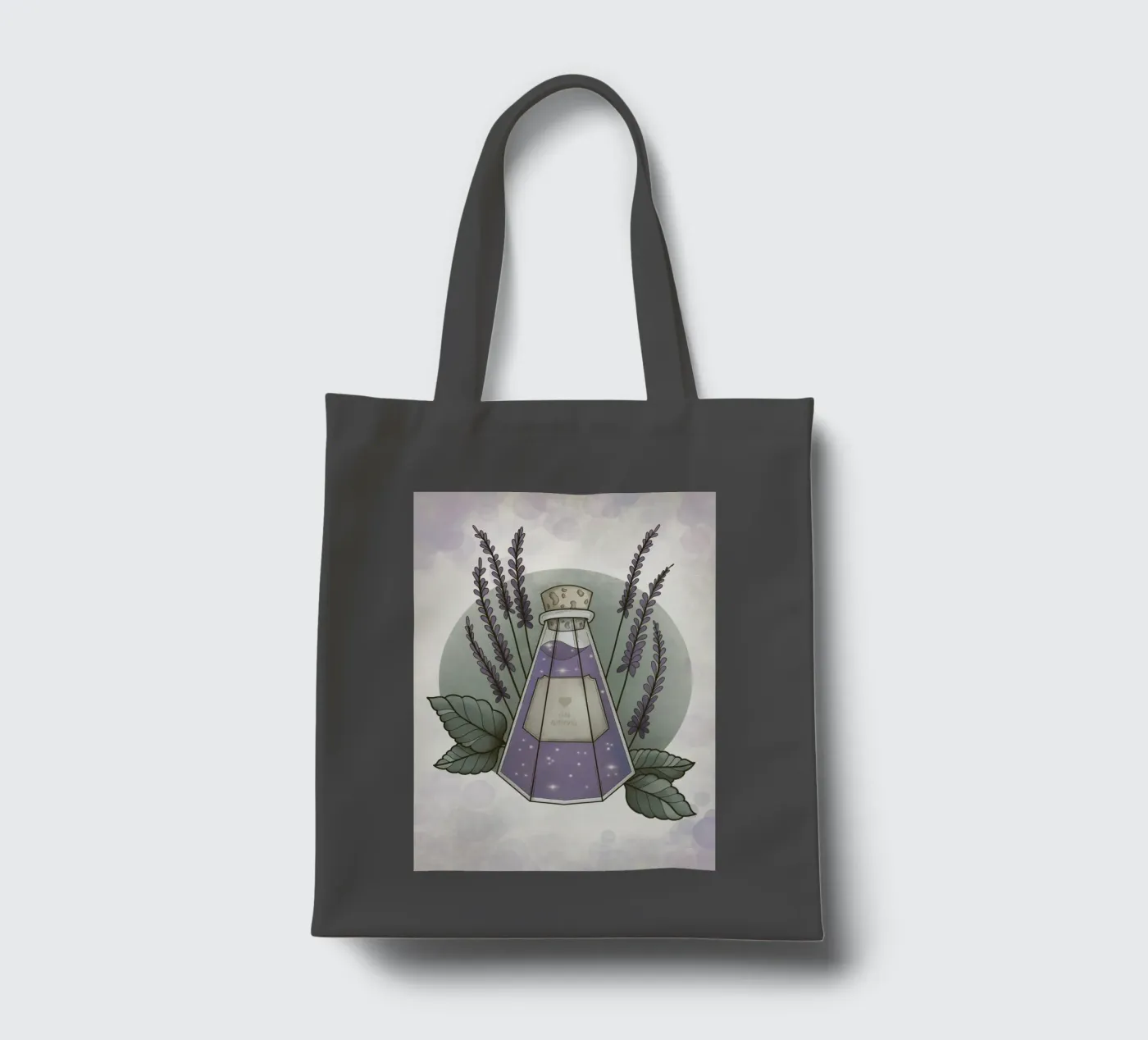 Magic Potion borsa in juta da AtelierTamtam