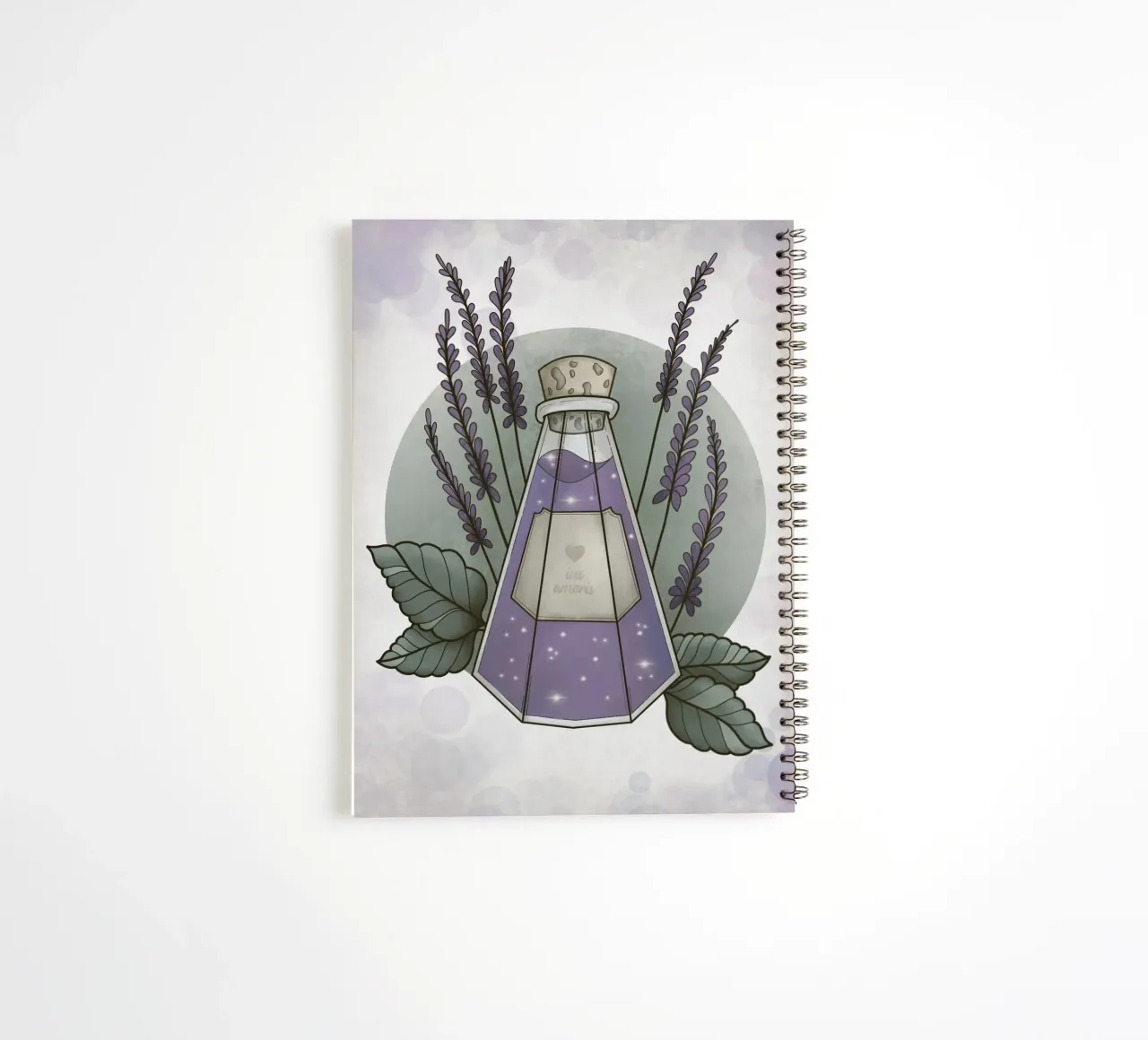 Magic Potion spiral notebook by AtelierTamtam