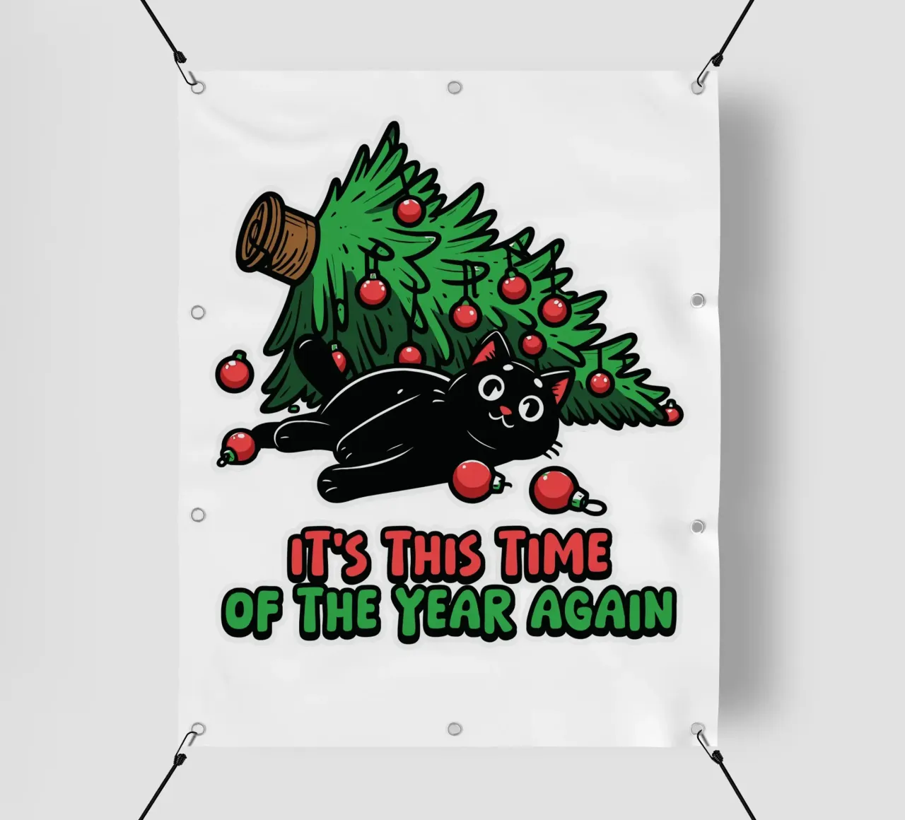 It's This Time of the Year Again telo in pvc da edsonramosart