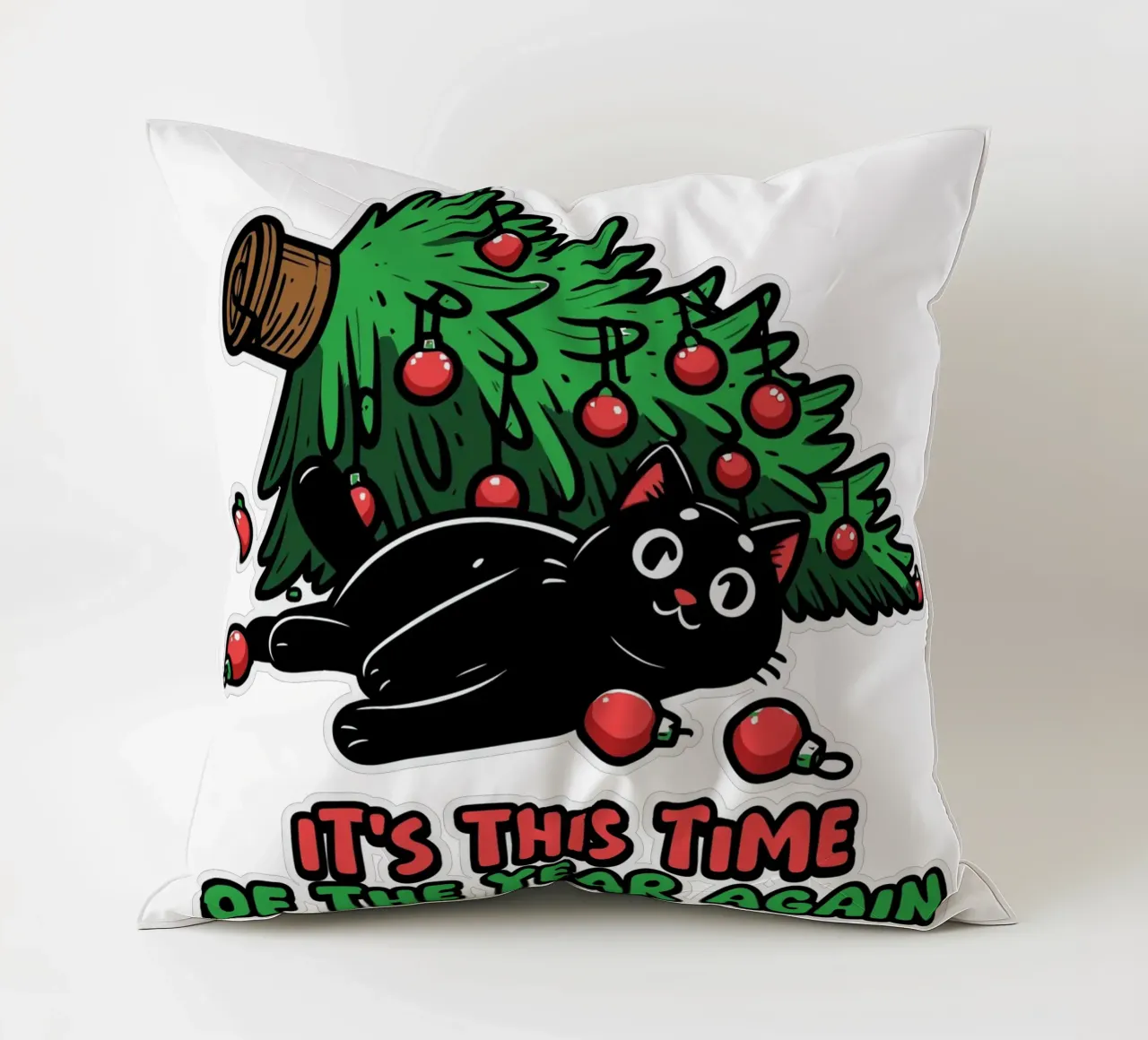 It's This Time of the Year Again cuscino da edsonramosart