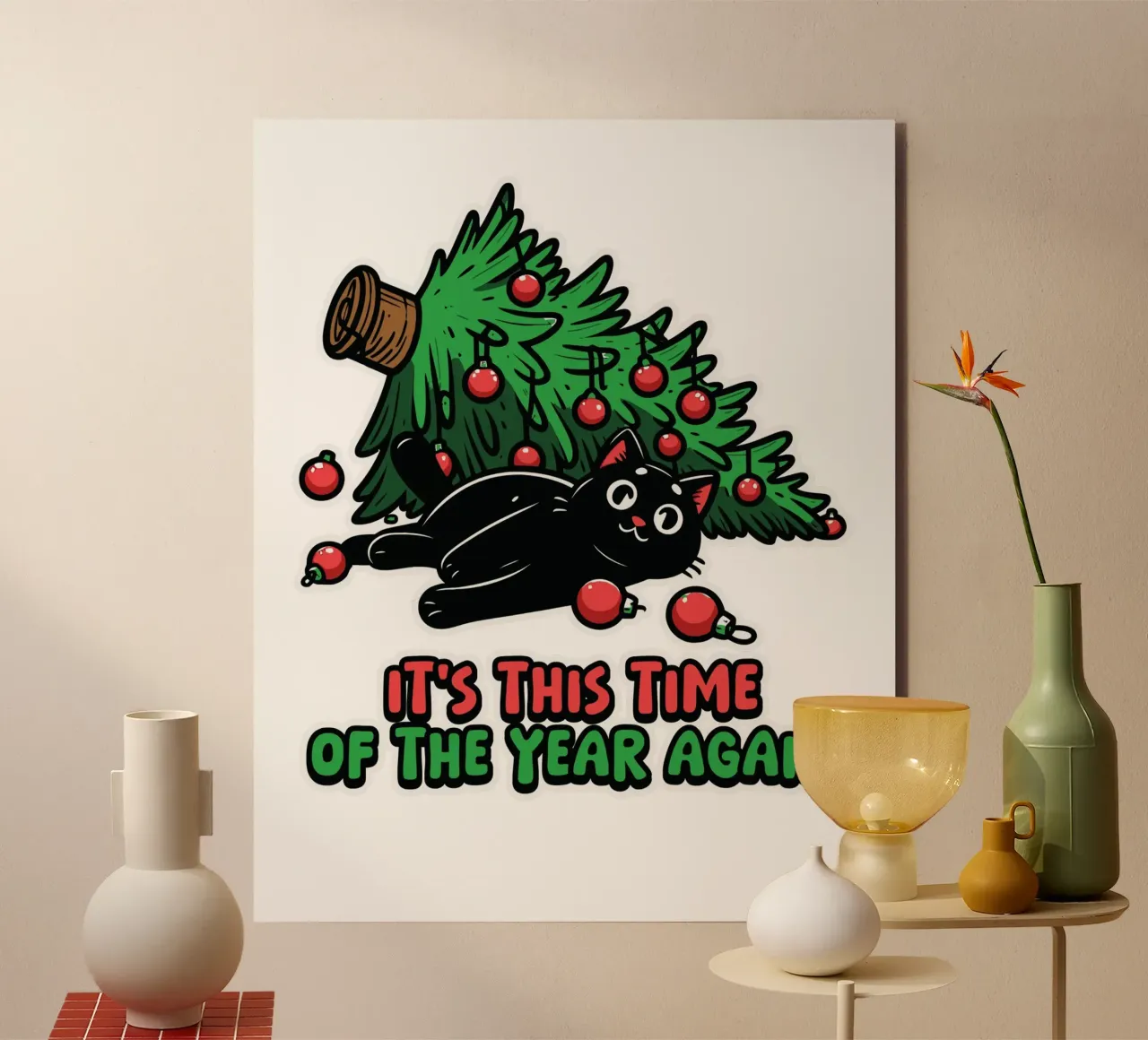 It's This Time of the Year Again alluminio dibond da edsonramosart