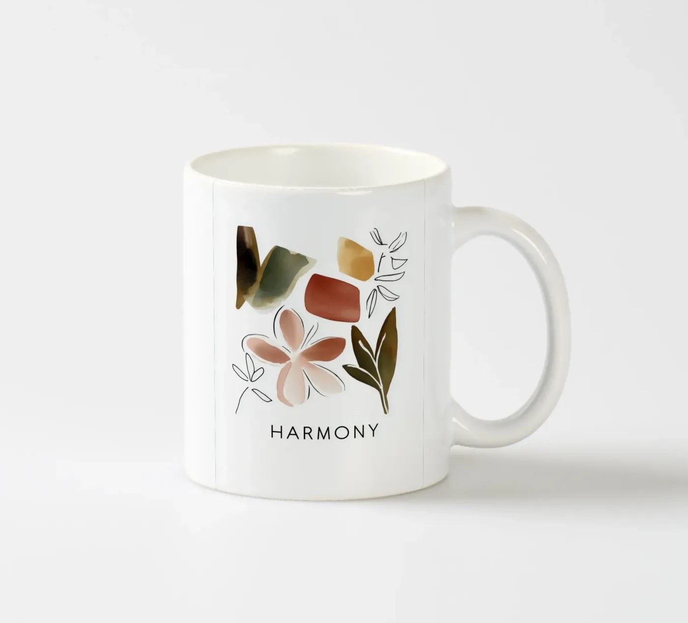 Harmony ceramic mug by treechild