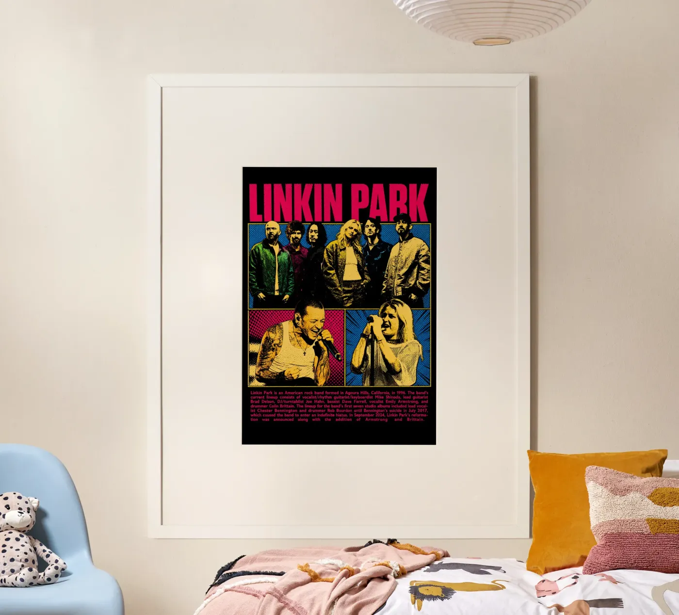 LKN PRK poster da THE MUSIC