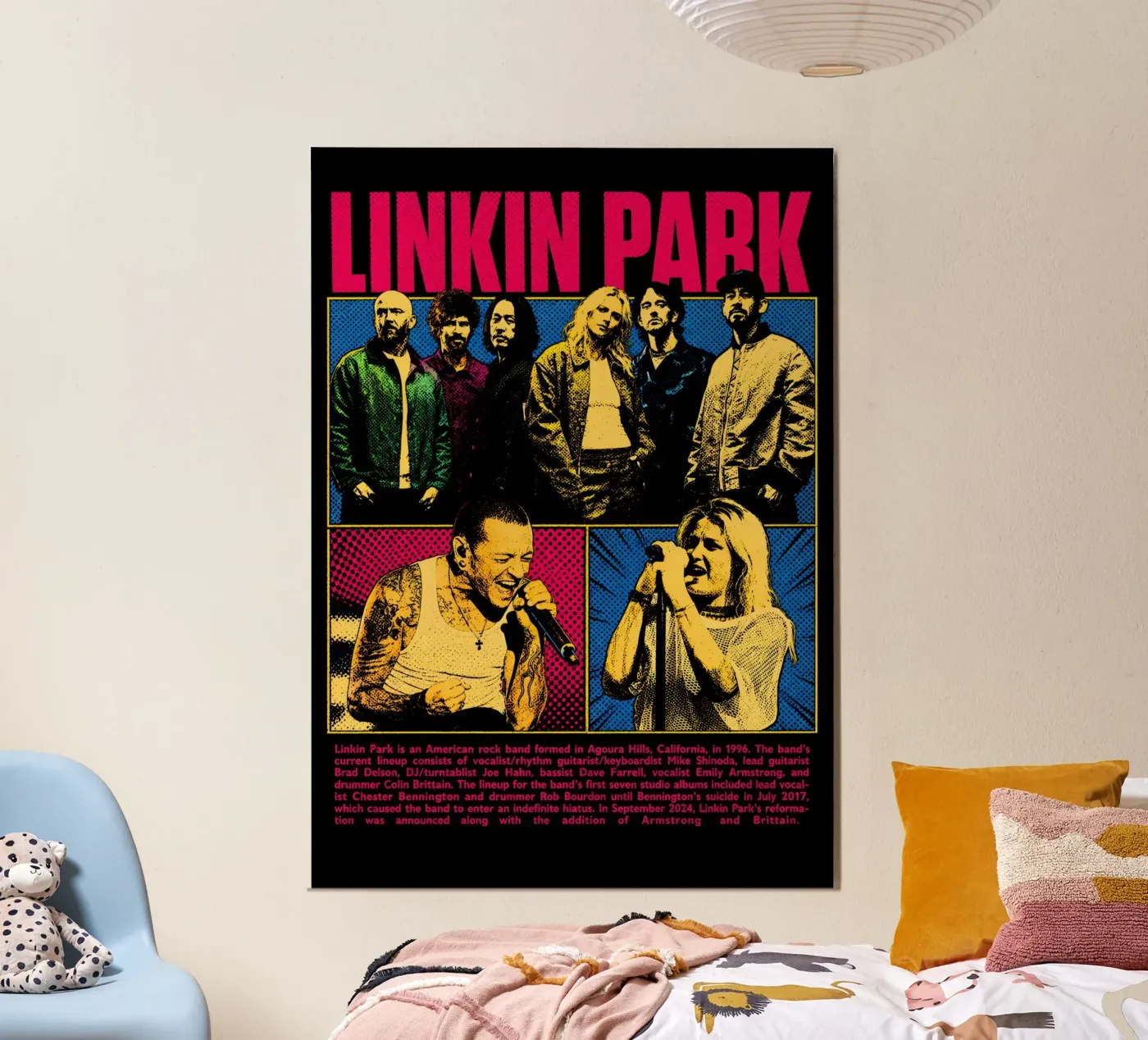 LKN PRK poster da THE MUSIC