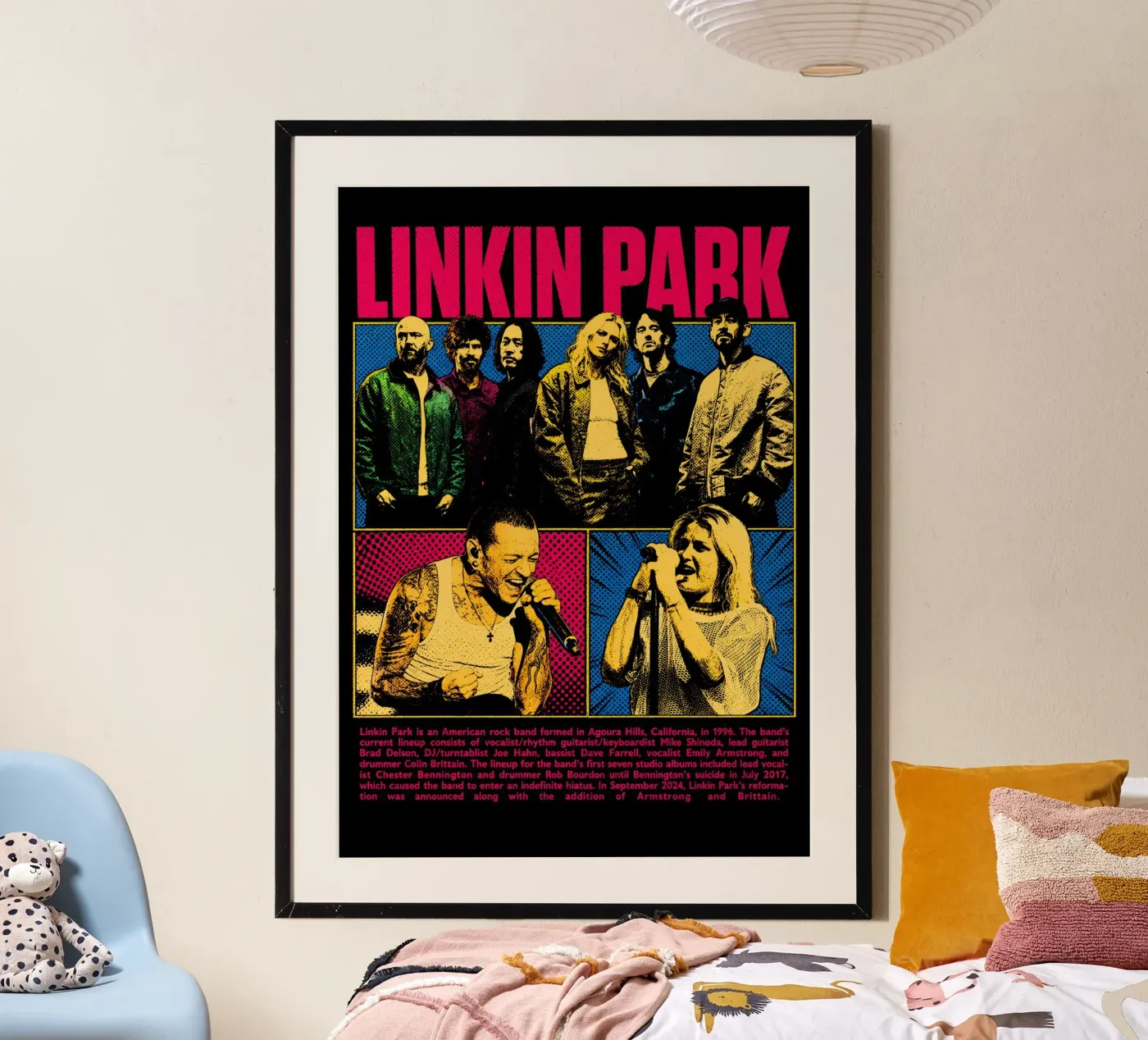 LKN PRK poster da THE MUSIC