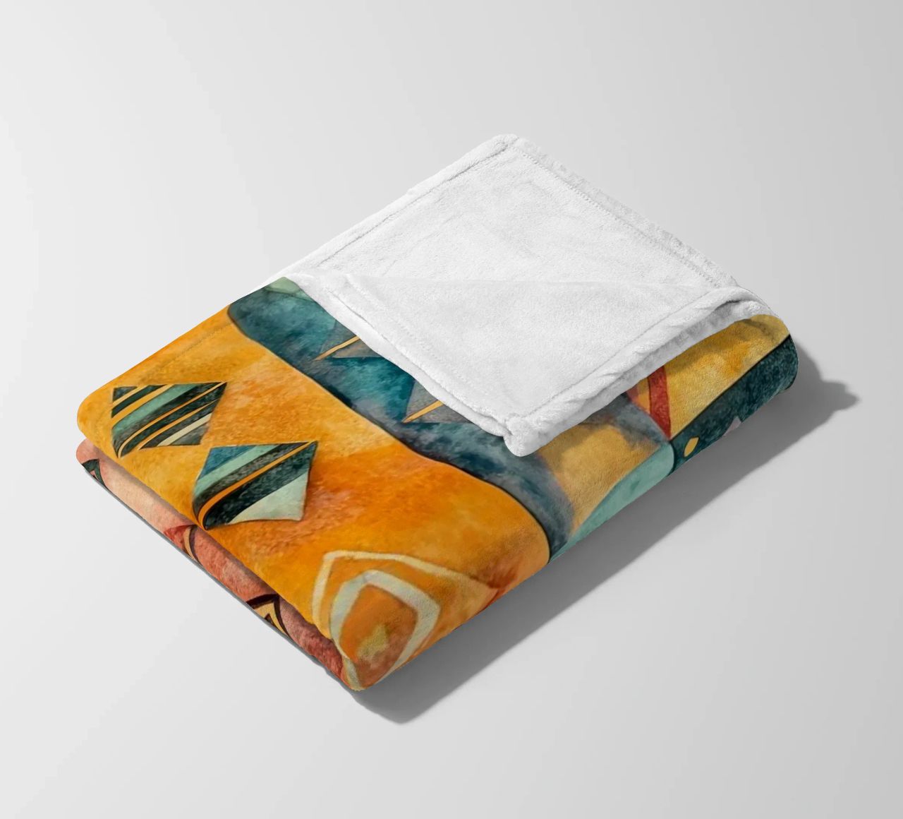 Échos d’Afrique fleece blanket by Théïa's Fantasia World