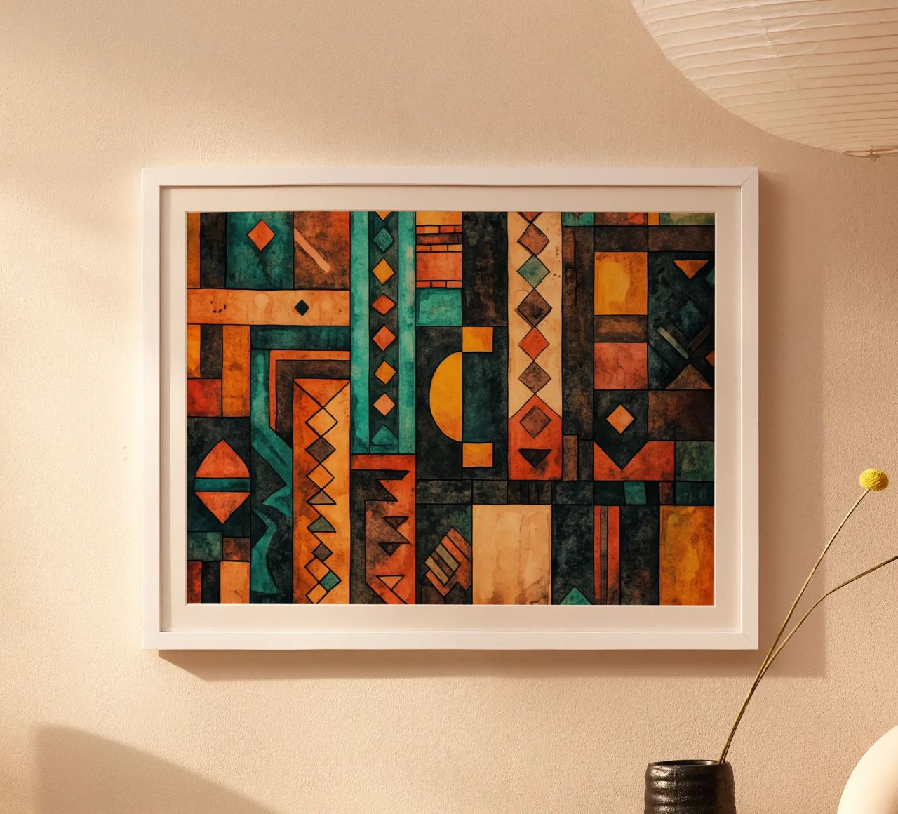 Echoes from Africa poster by Théïa's Fantasia World