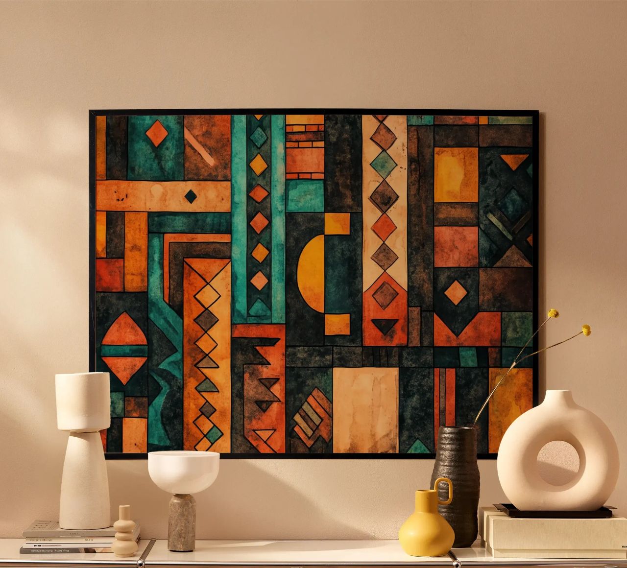 Echoes from Africa poster by Théïa's Fantasia World