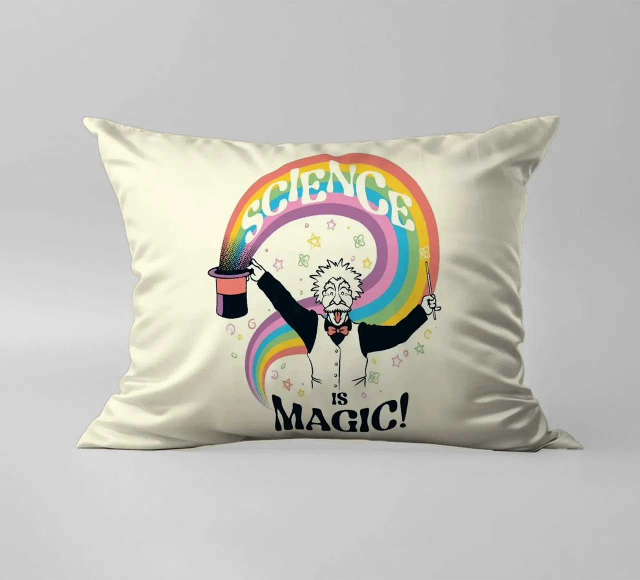 Science is Magic cuscino da Tobe Fonseca