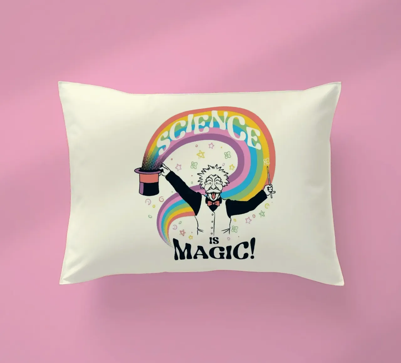 Science is Magic cuscino da Tobe Fonseca