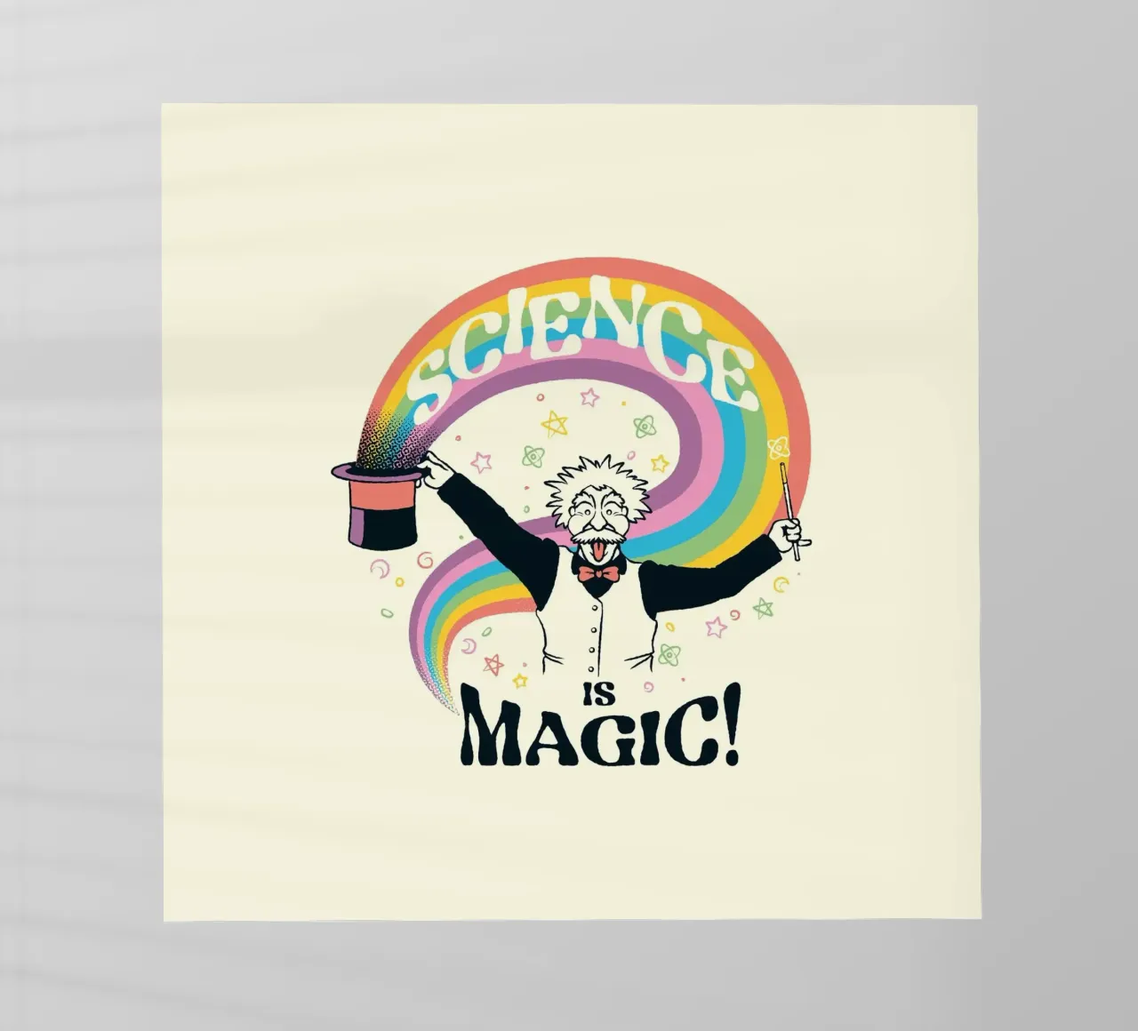 Science is Magic pellicola backlit da Tobe Fonseca